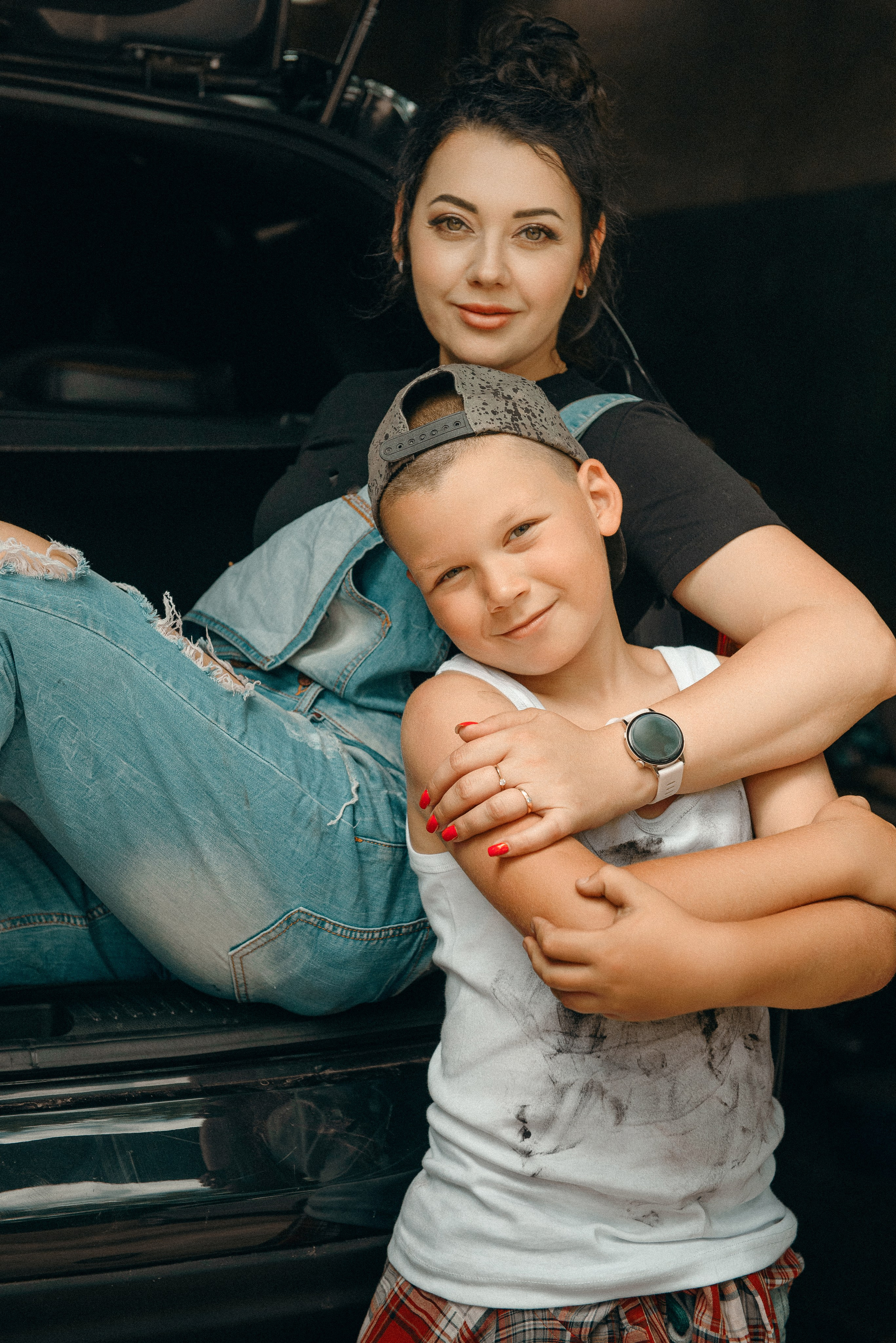 Гараж. Римма Гусакова. Выпускные фотокниги. Детские и семейные фотосессии