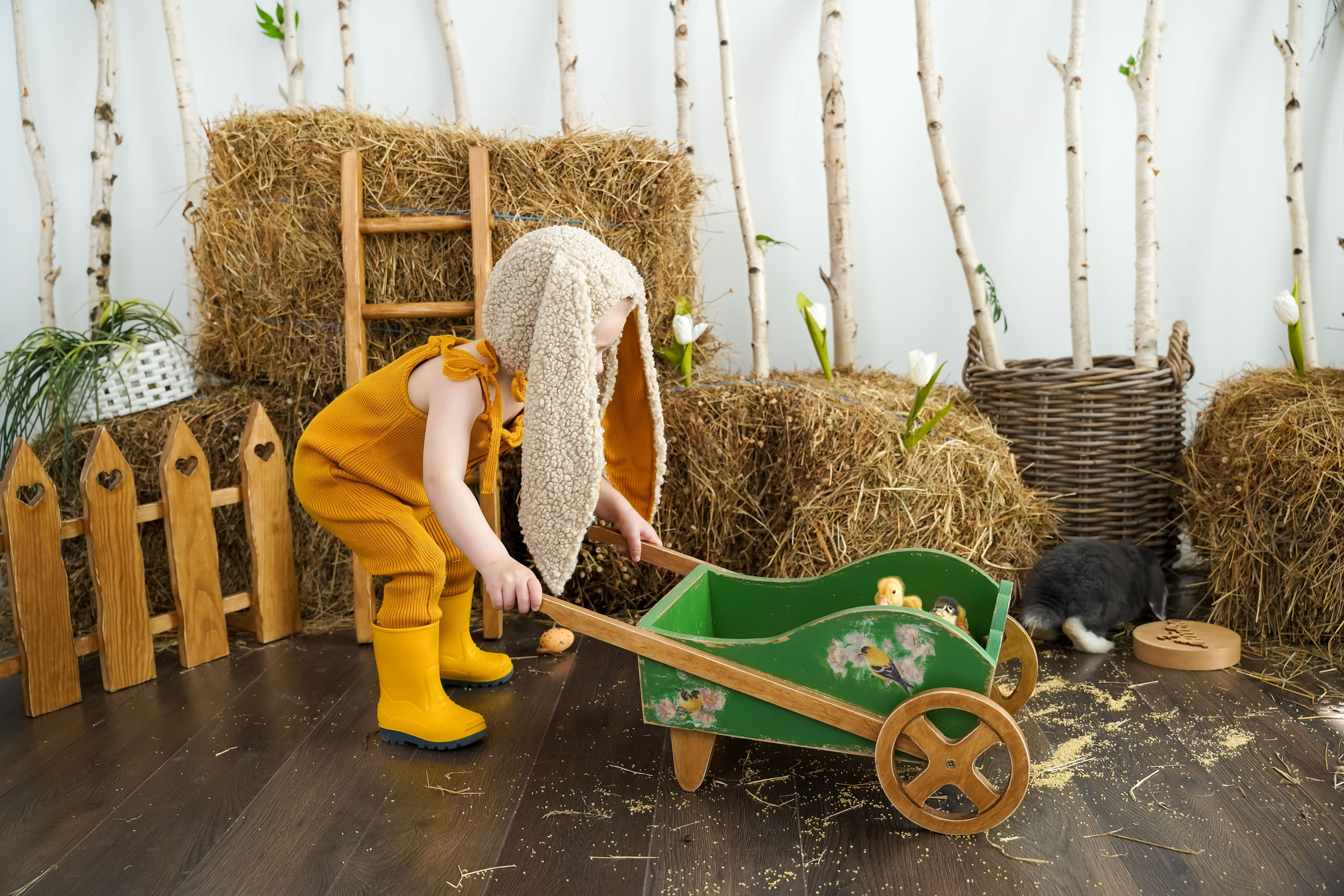 ПРОЕКТ «ПАСХАЛЬНЫЙ» С УТЯТАМИ. Фотограф в Ялте Инна Найден. Детский и семейный фотограф