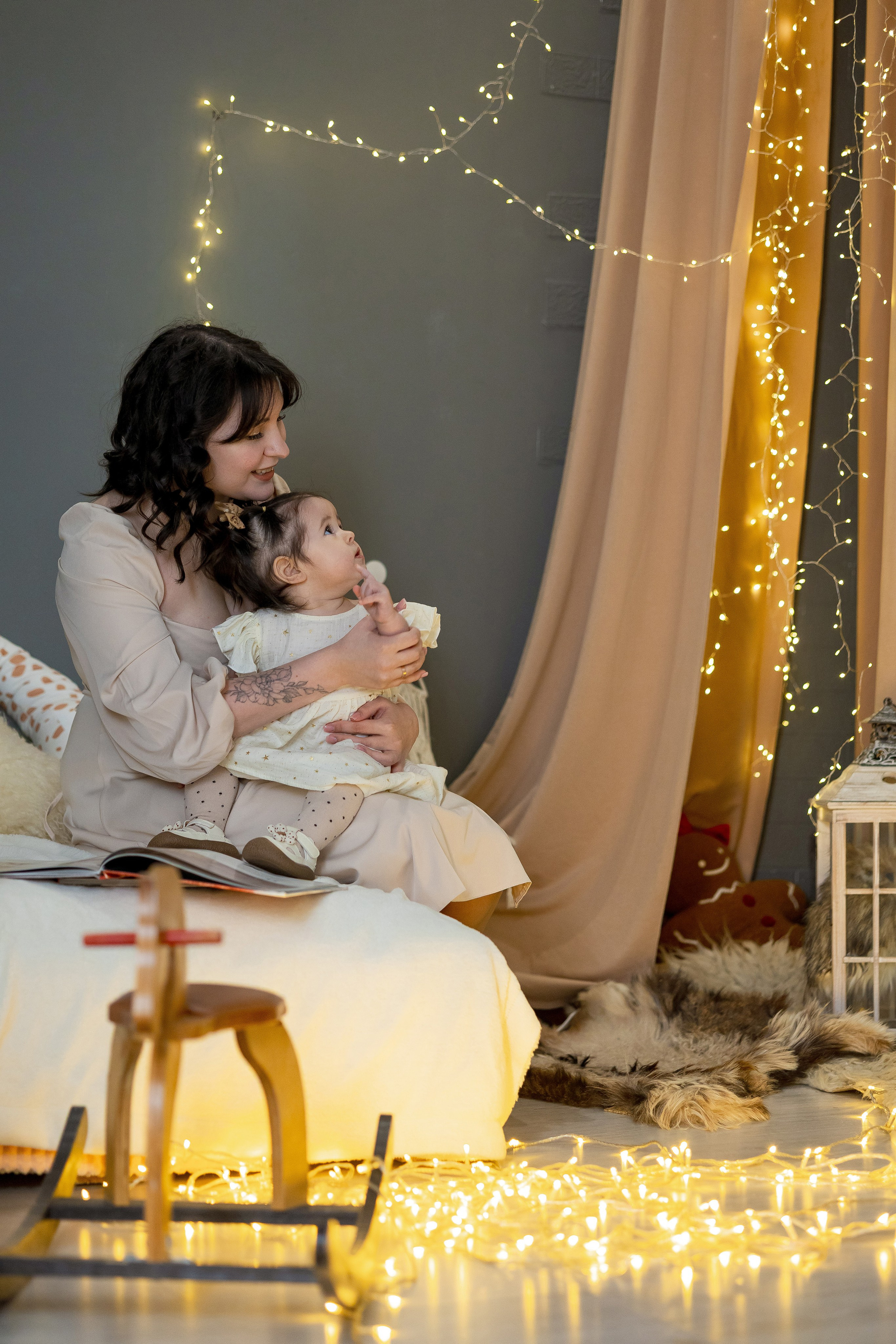 Ксения с малышкой. Свадебный и семейный фотограф в Каспийске Алёна Нурмагомедова