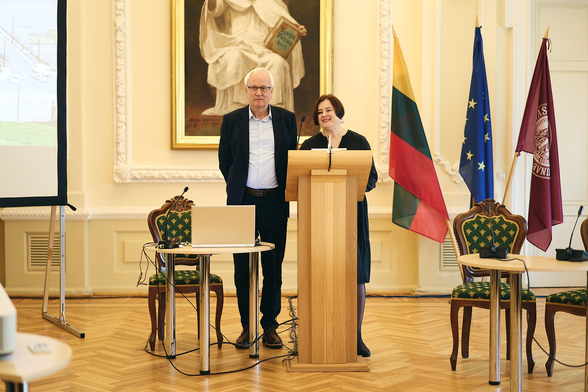 Lithuanian Geographical Society. Photographer in Vilnius