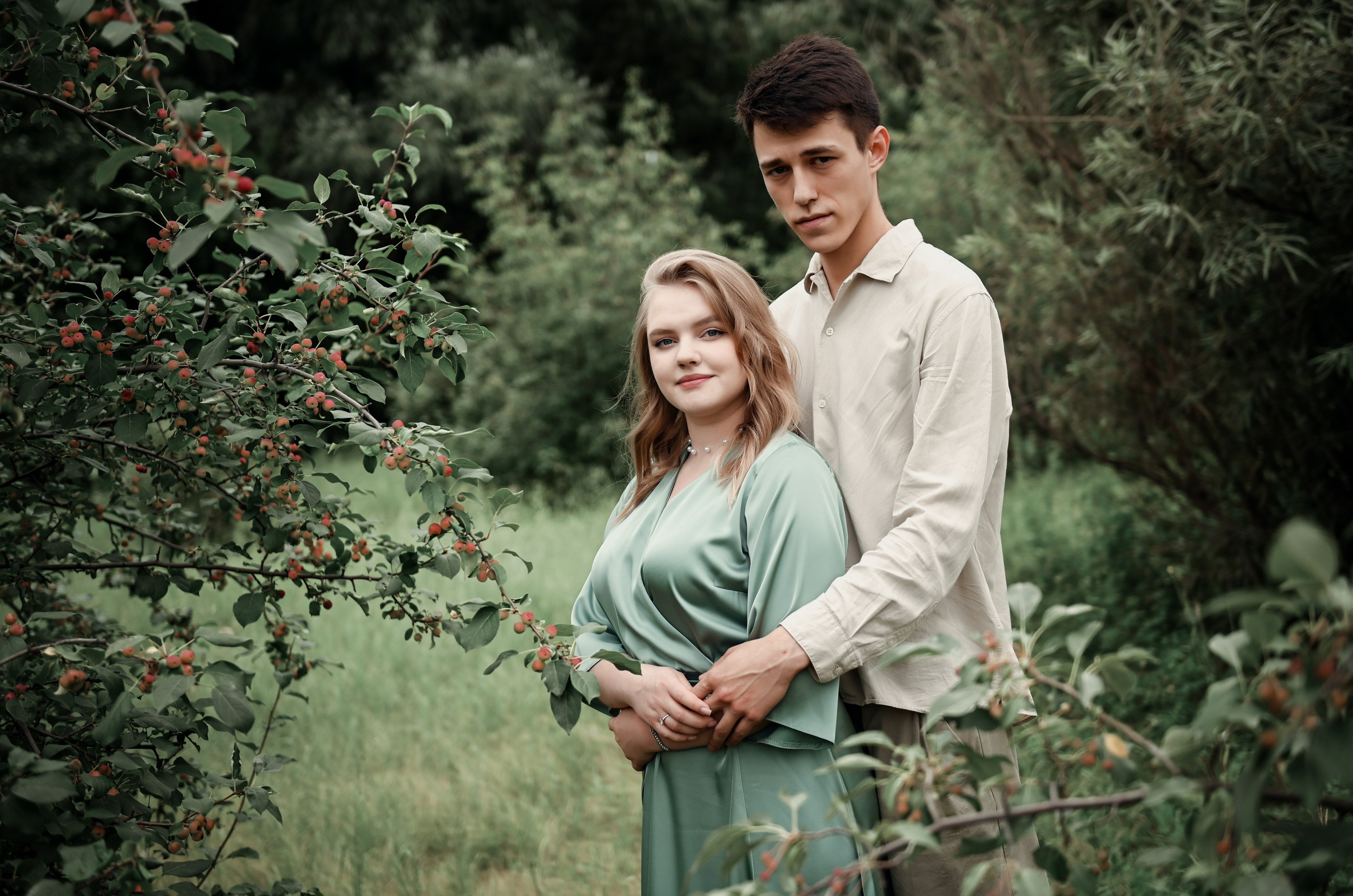 Love story прогулка вместе с песиком))). Свадебный, семейный, детский, контент фотограф в Омске Максим Ильин