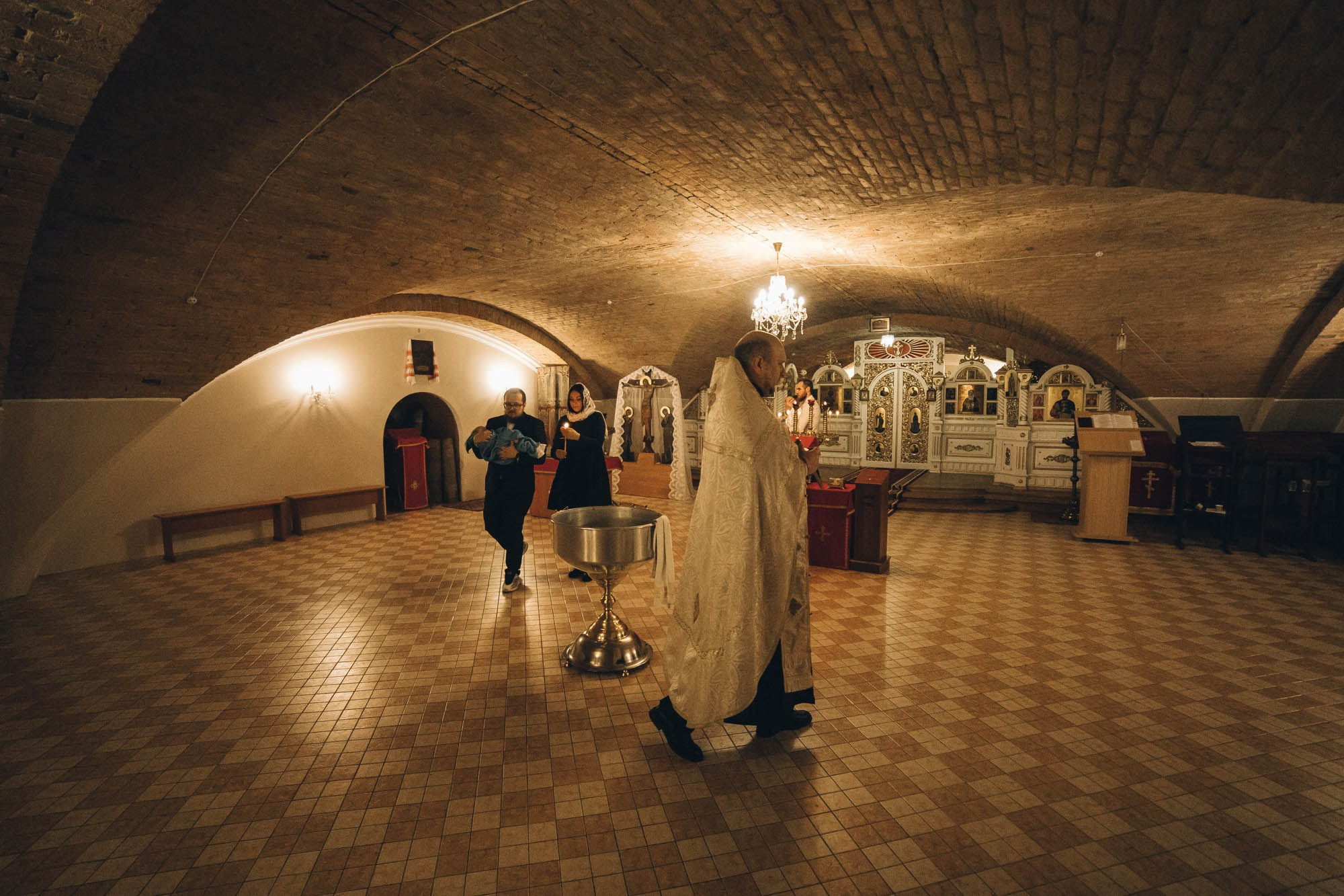 Крещение Константина. Фотограф таинства крещения в Бресте Светлана Будько