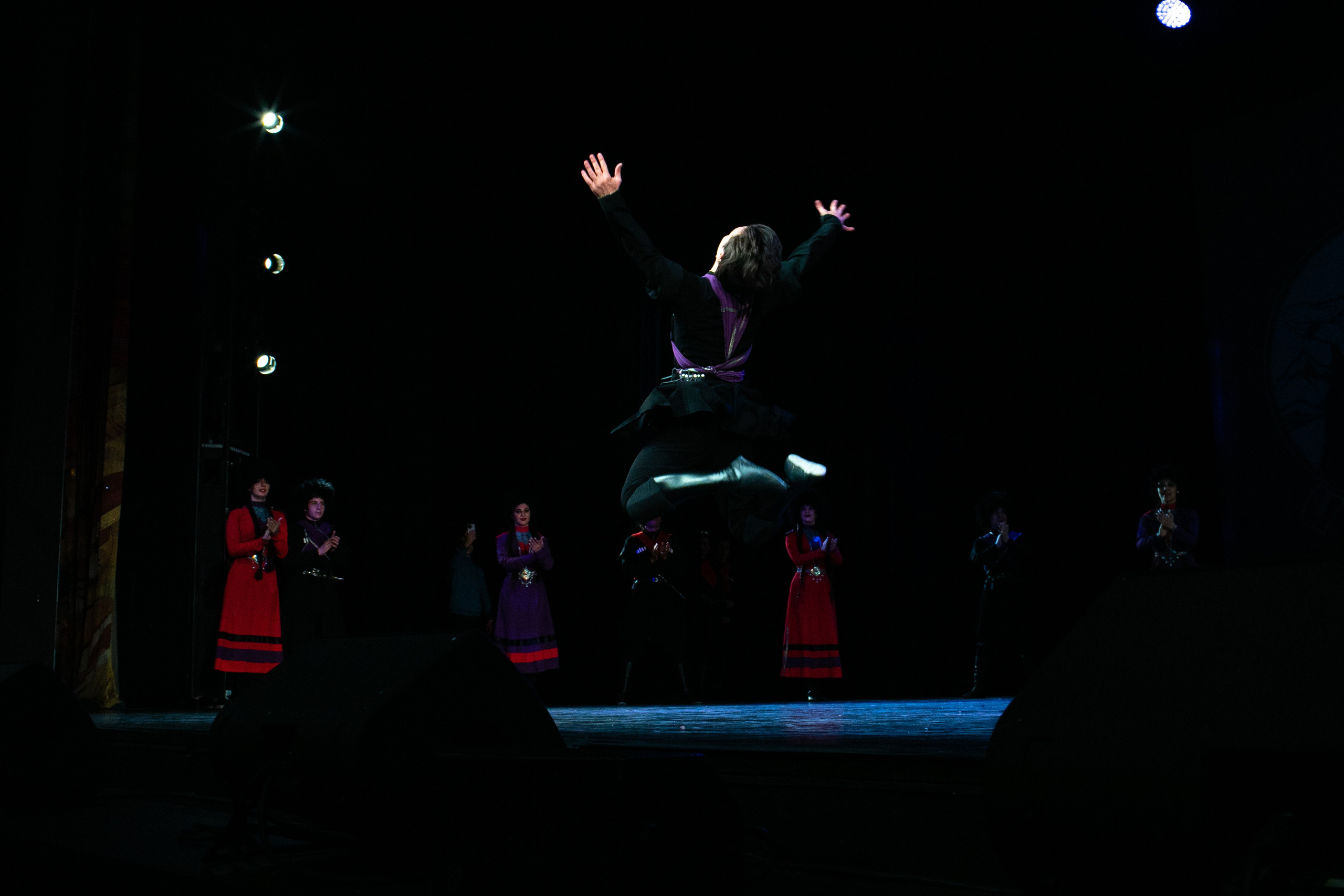 Концерт, грузинские танцы. Art photographer Nino