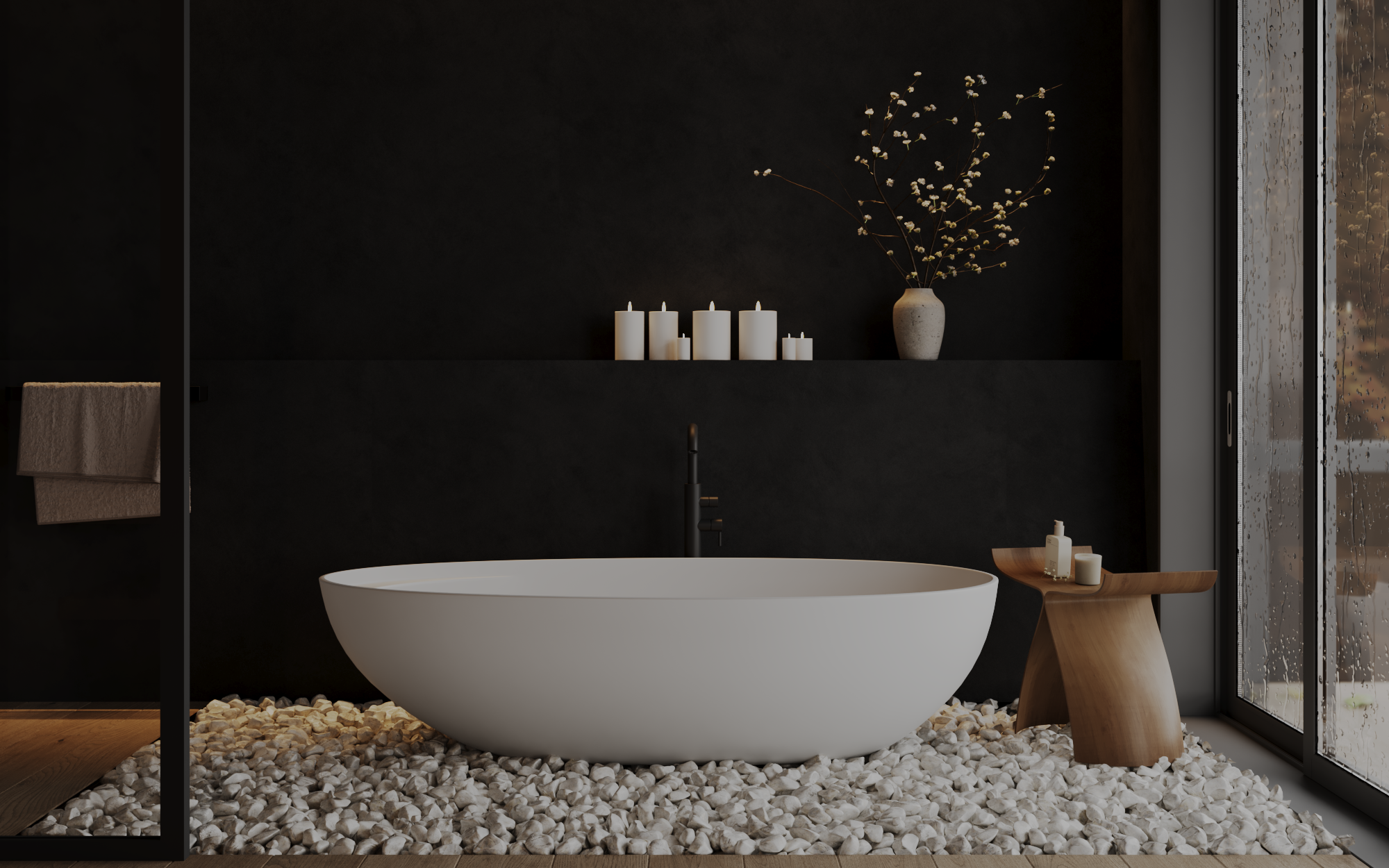 Black house. Чуткий 3D визуализатор Татьяна Дроздова