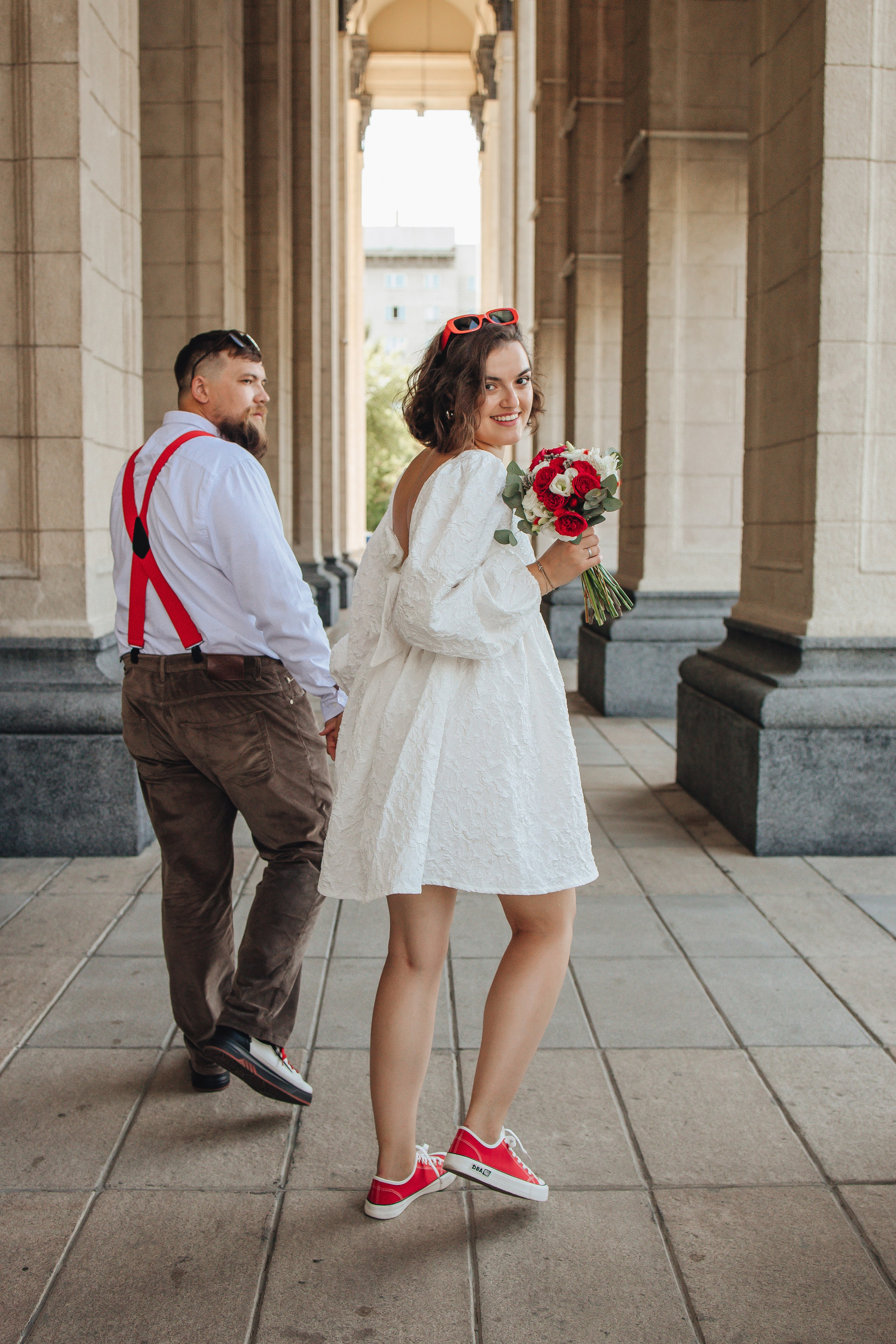 Руслан и Вера (прогулка по центру). Фотограф Новосибирск