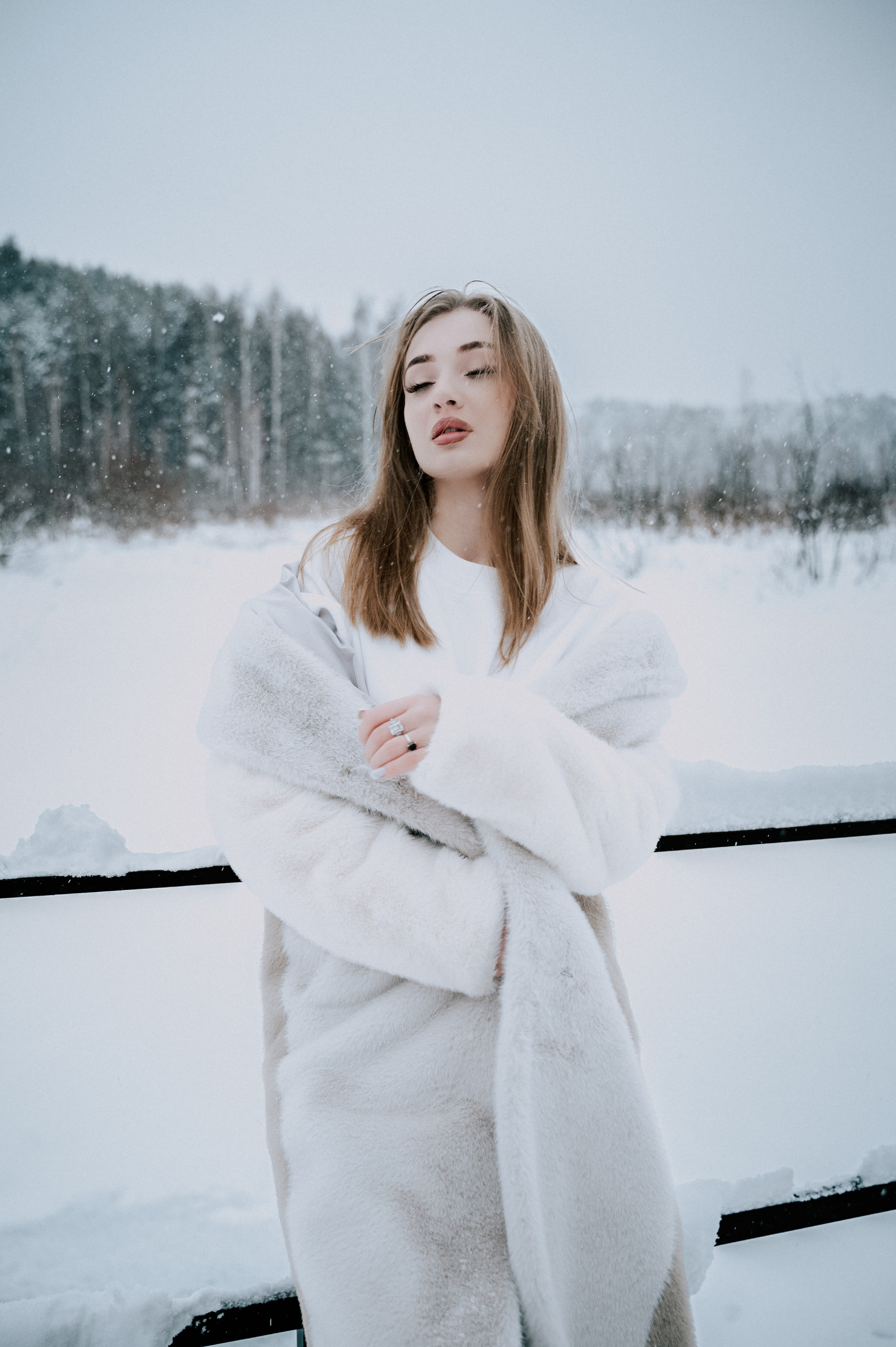 Индивидуальная съёмка для Аделины зима. Фотограф/видеограф Богдан Голованов