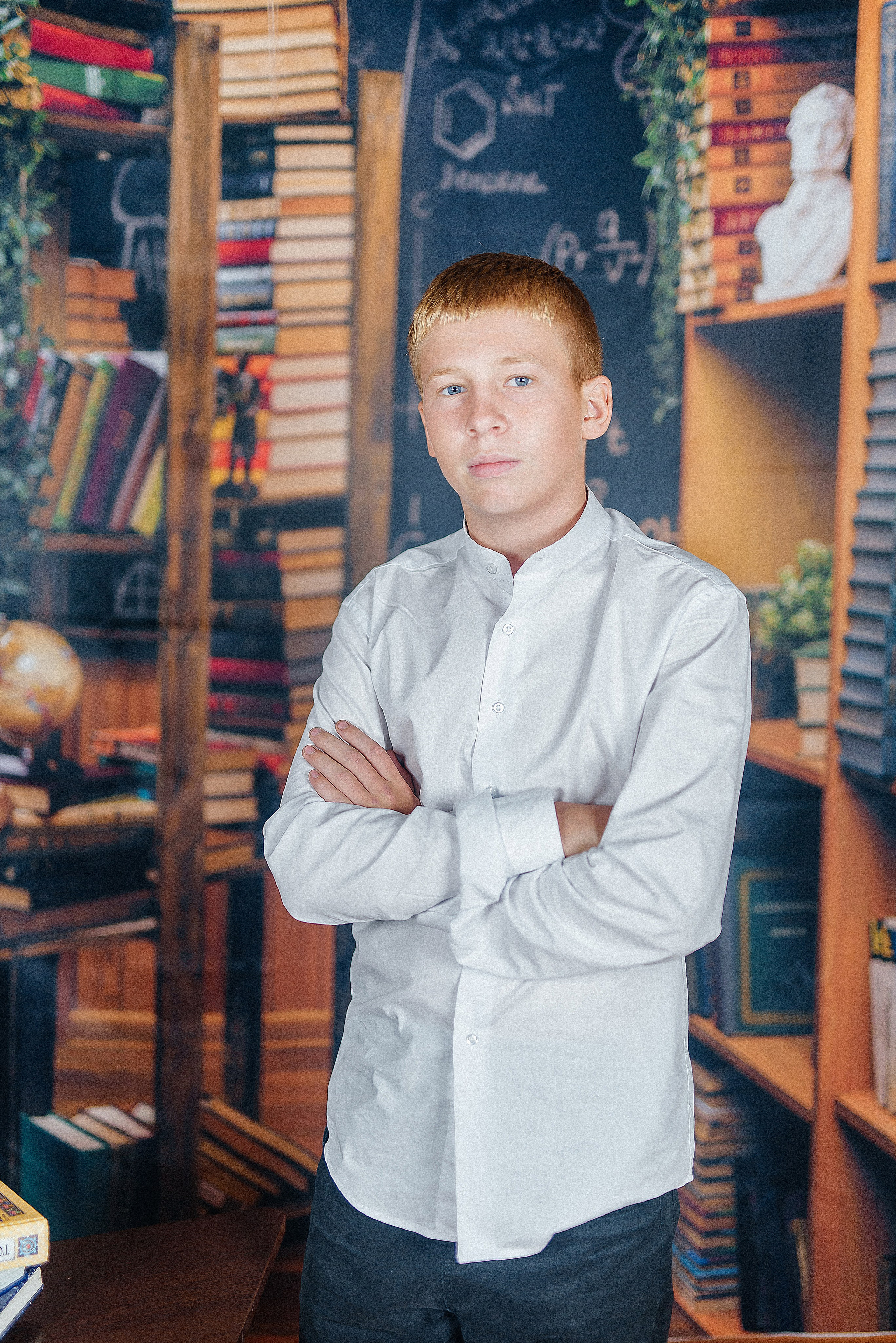 Библиотека. Семейный фотограф в Барнауле