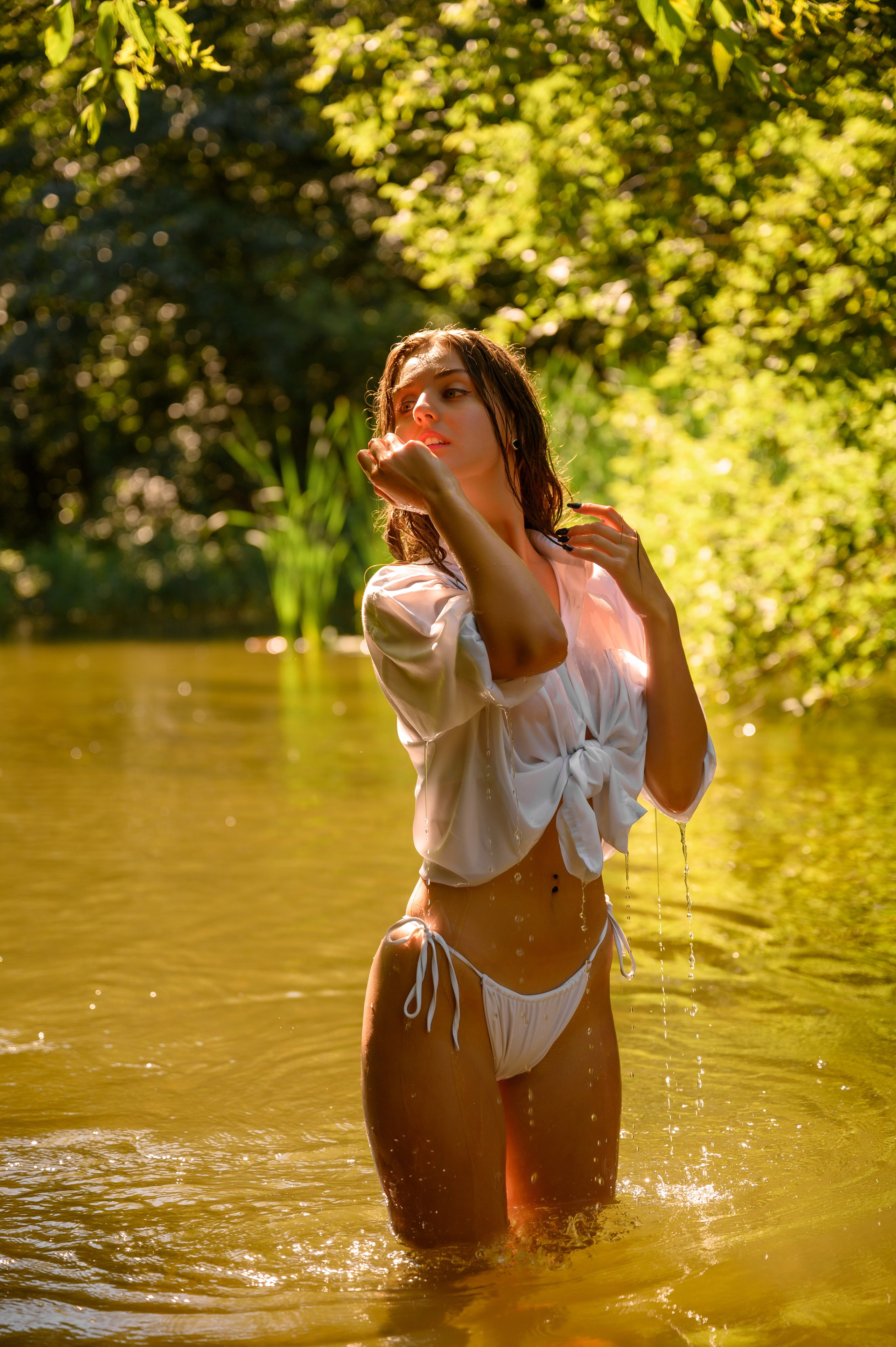 Юлия утро на реке. Bazarkom-photo.ru Фотограф Виктор Оськин в Старом Осколе