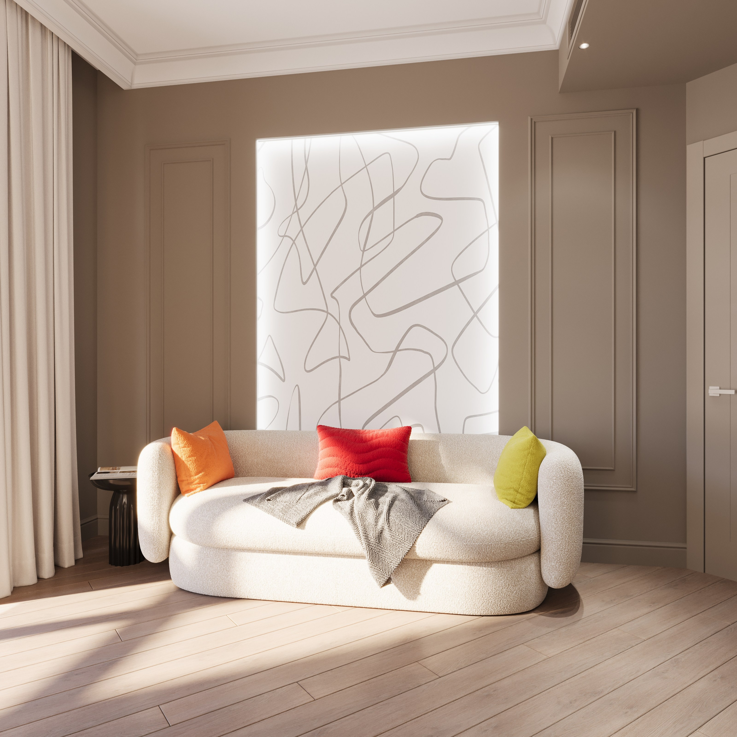 Интерьер квартиры. Визуализация и анимация в Москве — Андрей Епифанов