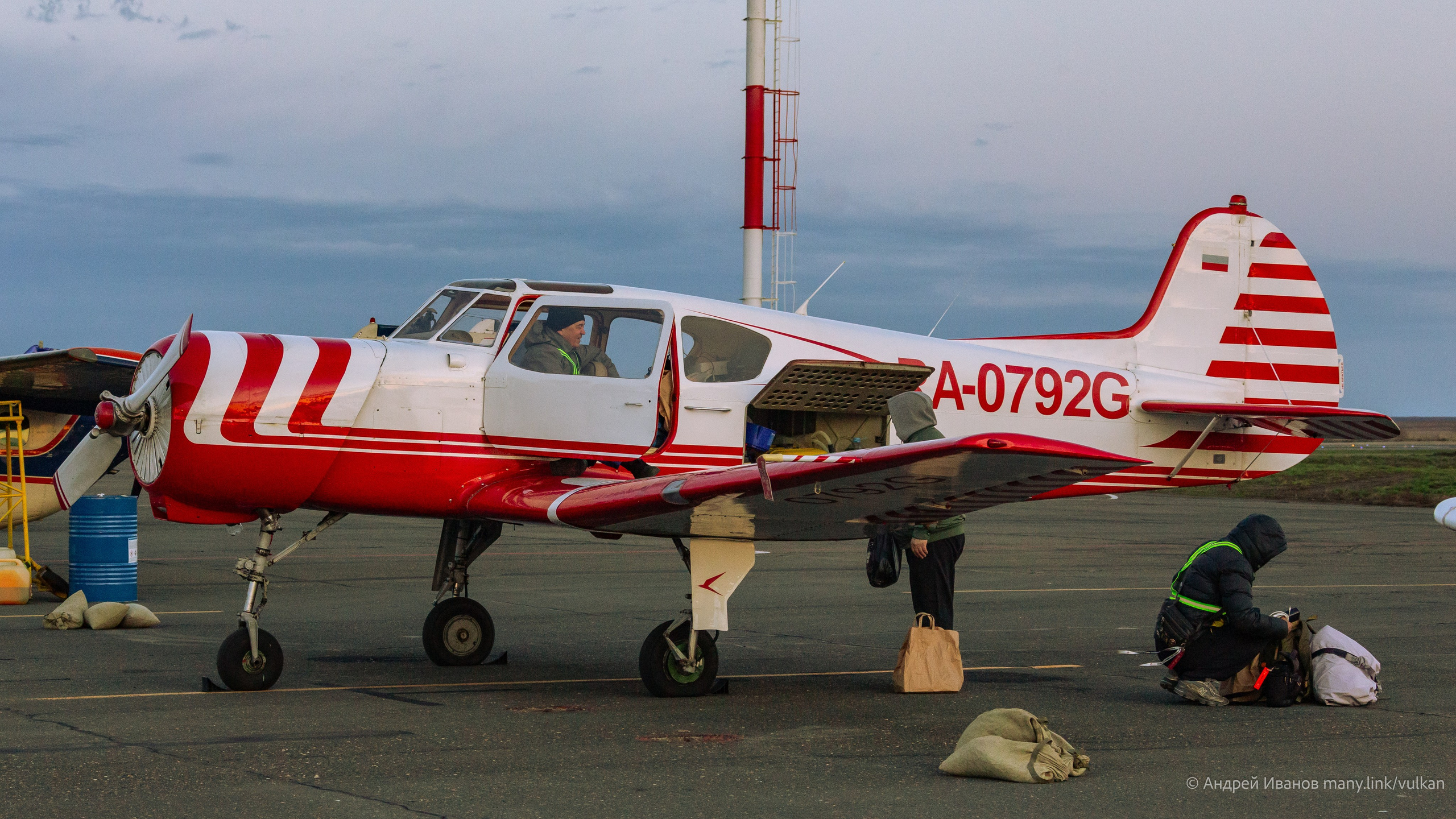Перелёт на Байконур в 2026 г на самолётах АОН. Фотоальбом показывающий увлекательный мир авиации и мир медведей Андрея Иванова