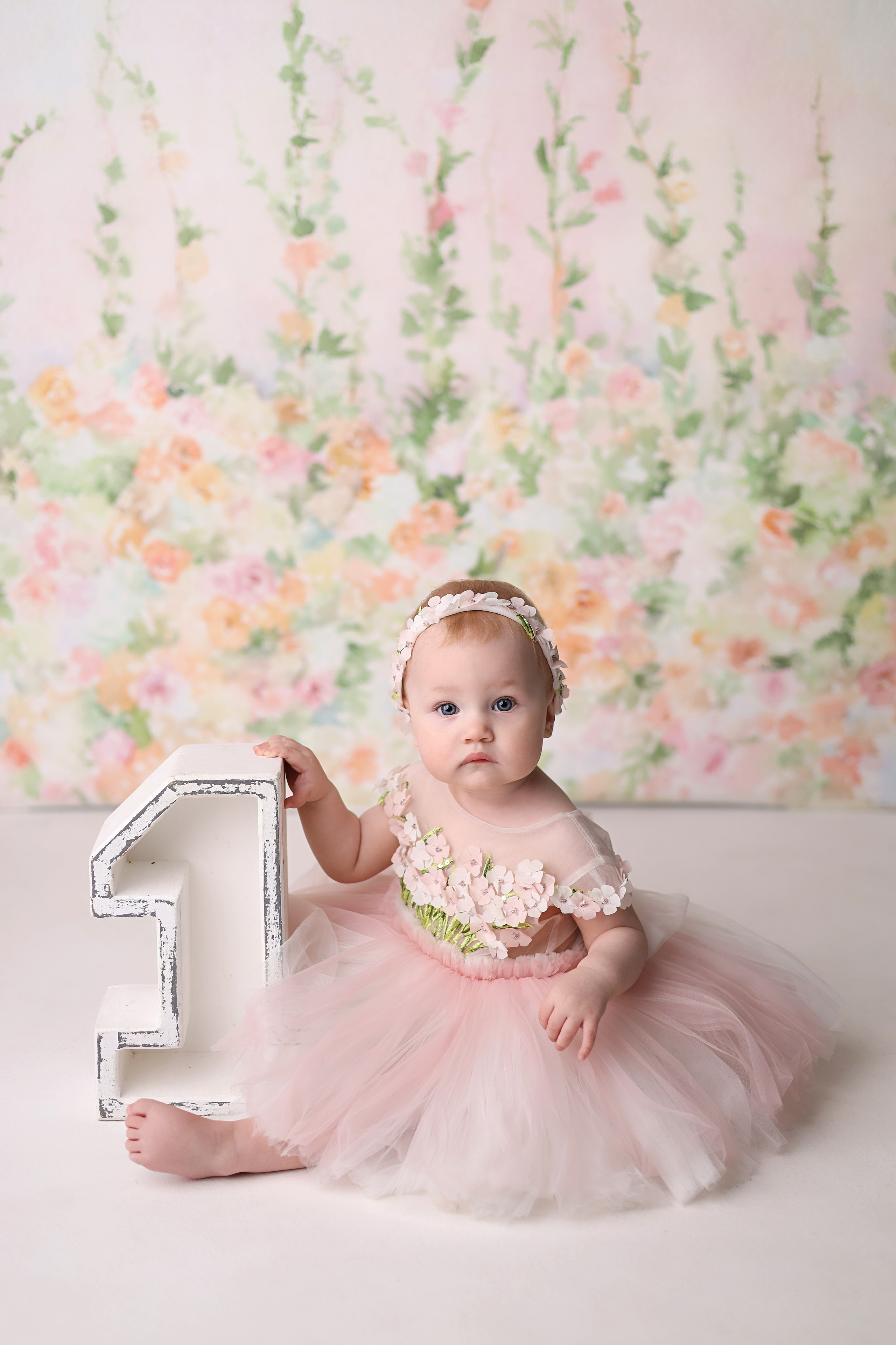 Фотосессия на 1 годик Алины. Фотограф новорожденных Москва. Ньюборн фотограф Москва