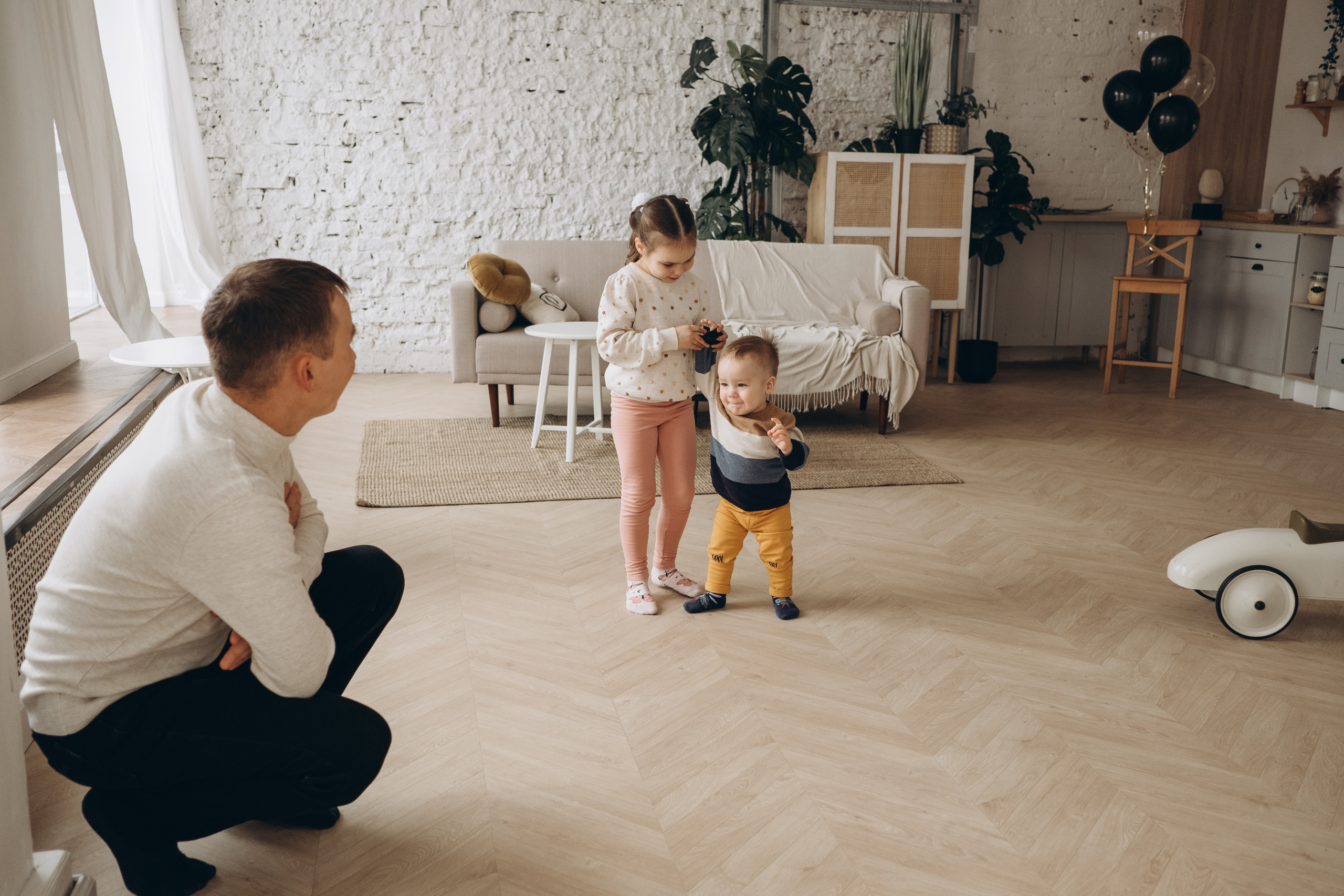 Артёму 1 год. Студия AKZ. Семейный и детский фотограф в Ижевске