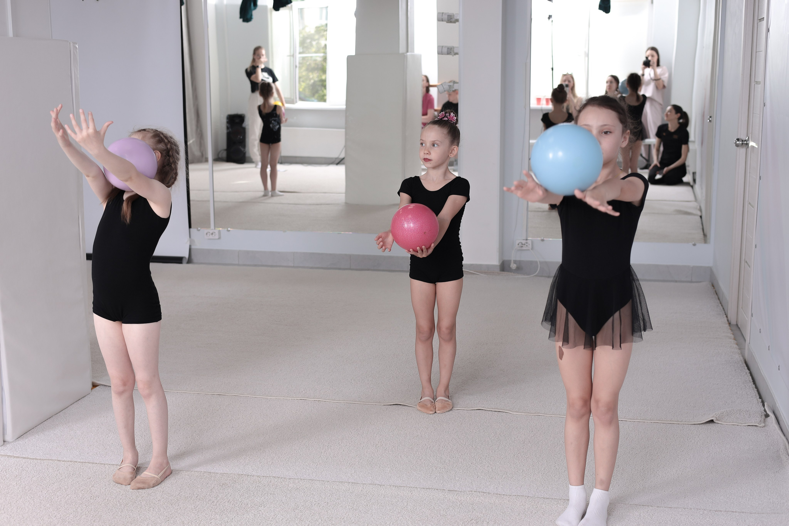 Открытый урок гимнастика. Фотограф Надршина Лилия