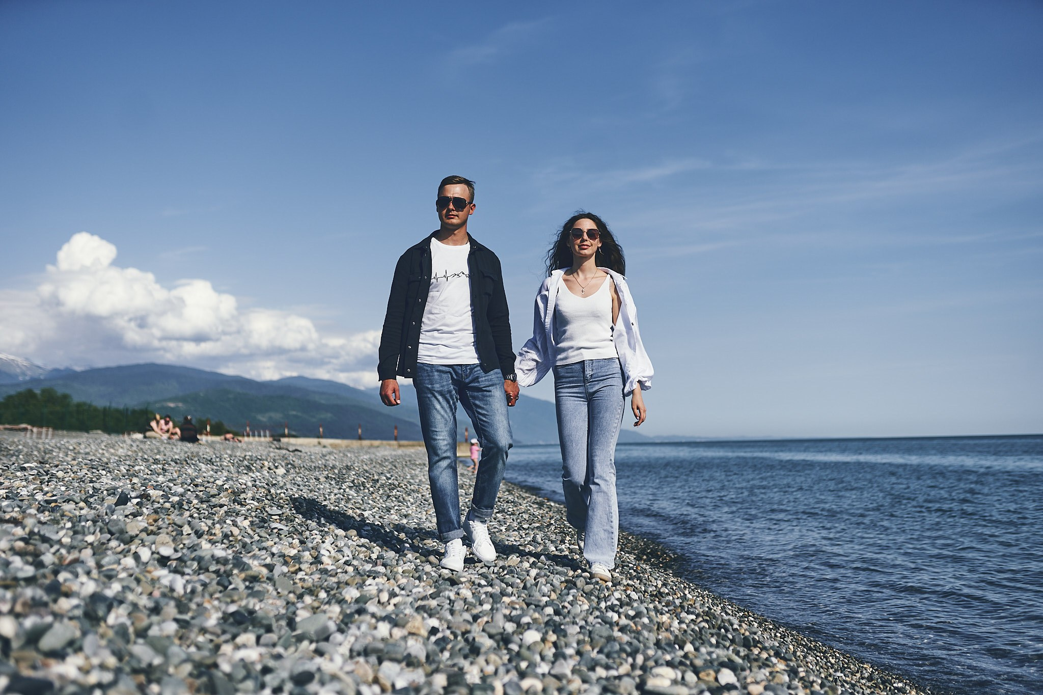 Love story в Сочи на берегу моря. Фотограф в Сочи Катя Гончарова