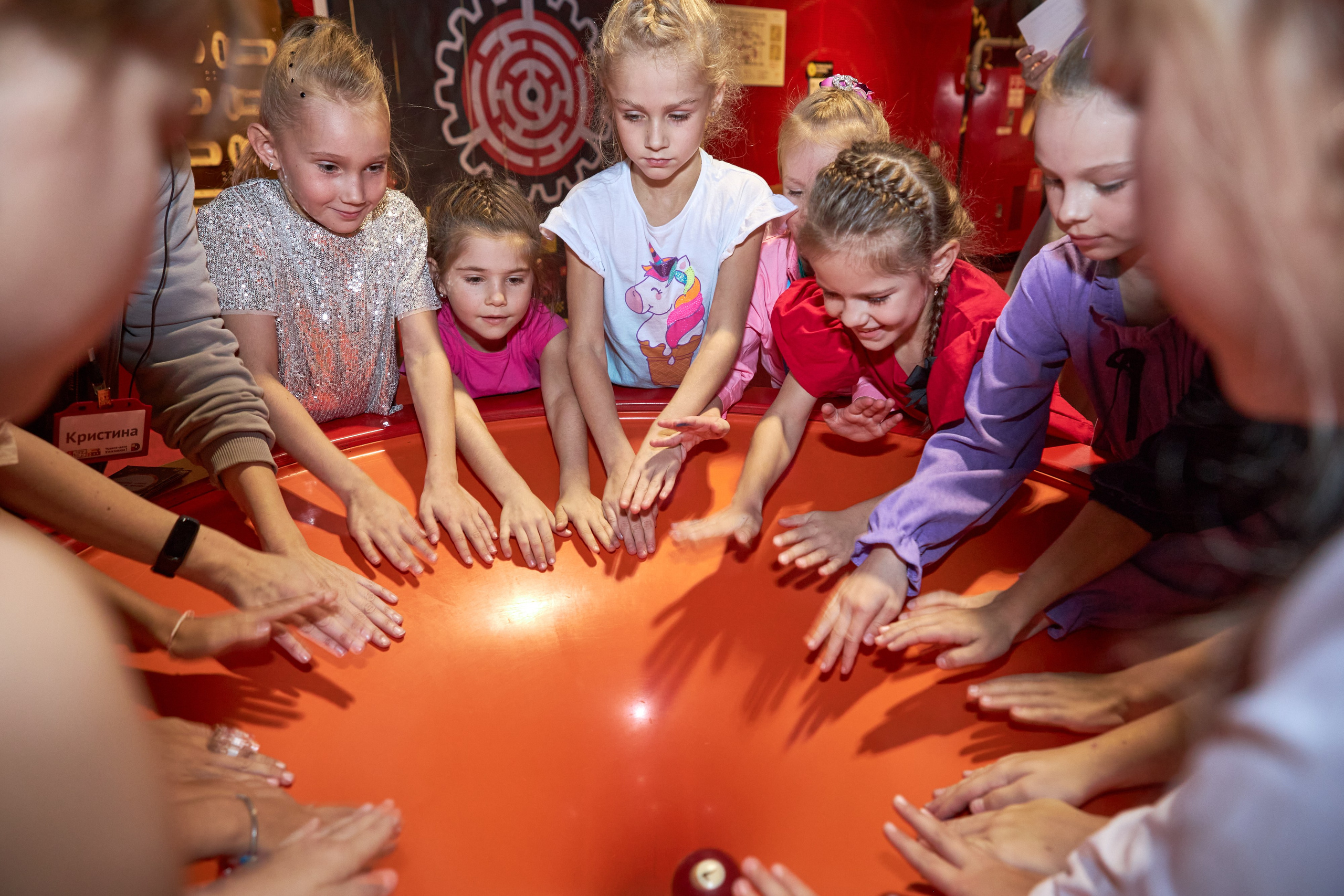 День рождения Стефании. Фото из Парка чудес Галилео