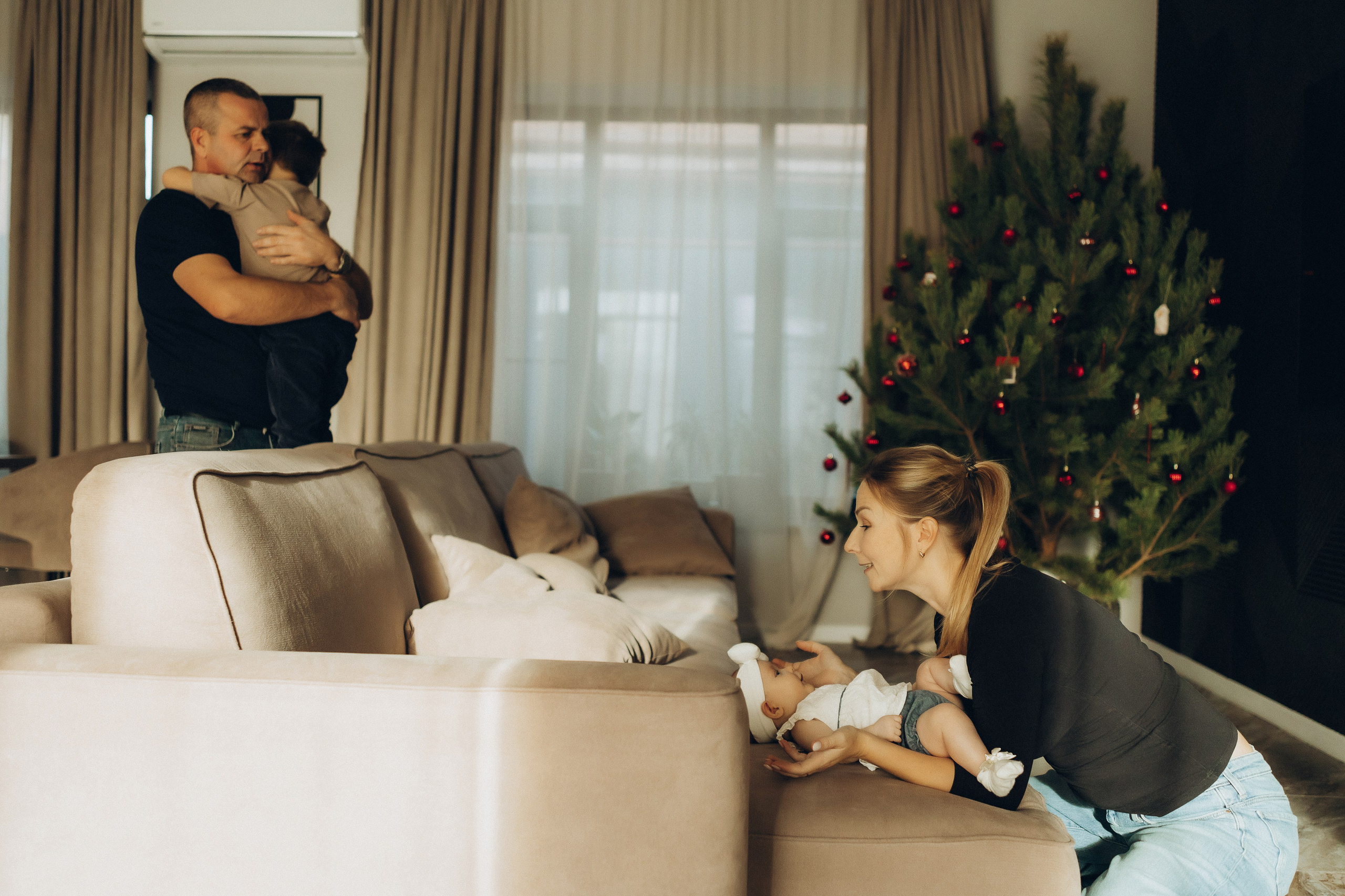 Андрей, Катя, Ваня и Полина. Семейный фотограф и детский фотограф в Волгограде Алеся Бутакова — дет