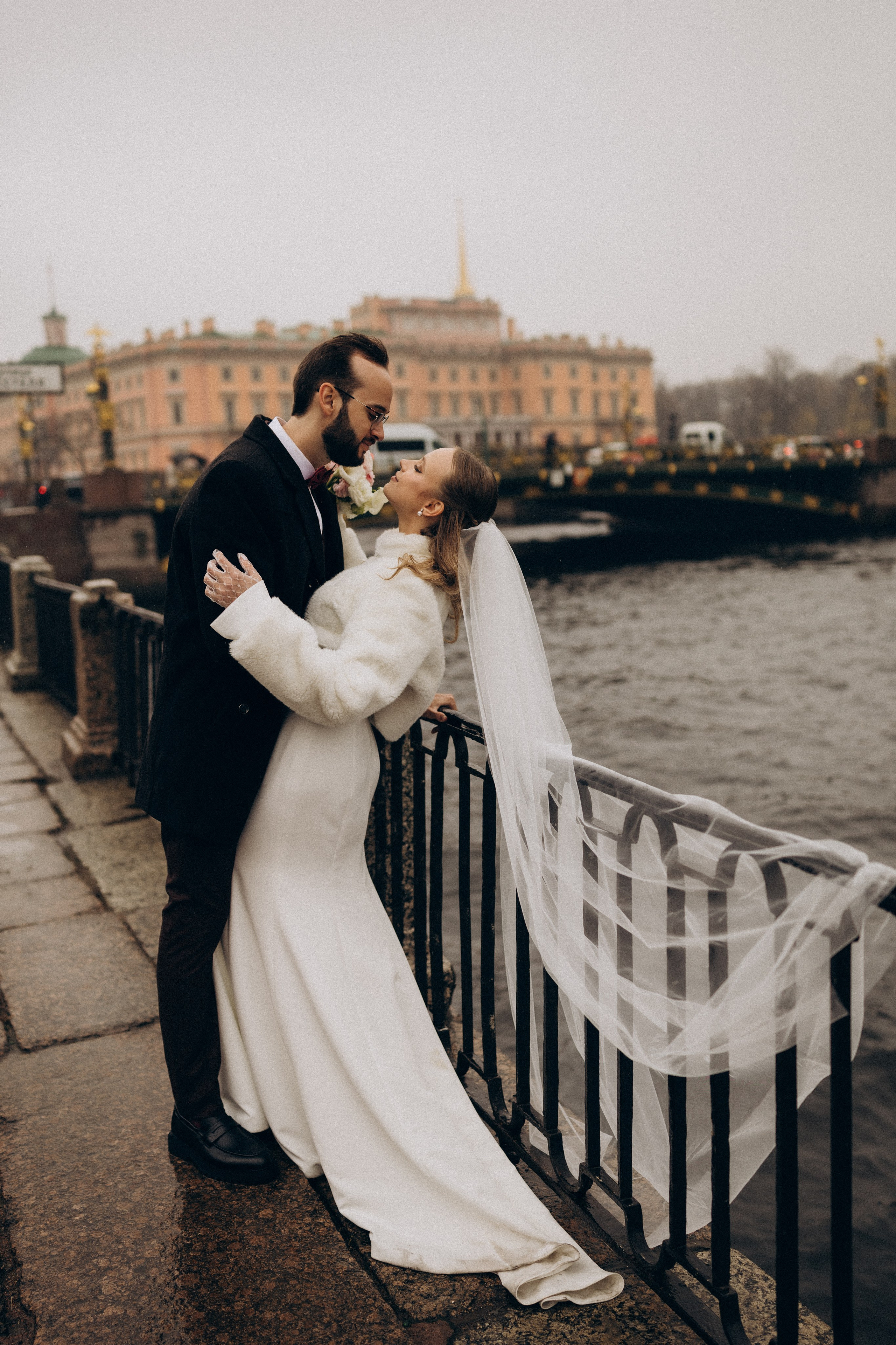 Юра и Полина | 2-й дворец и Половцова. Свадебный и love story фотограф в Санкт-Петербурге