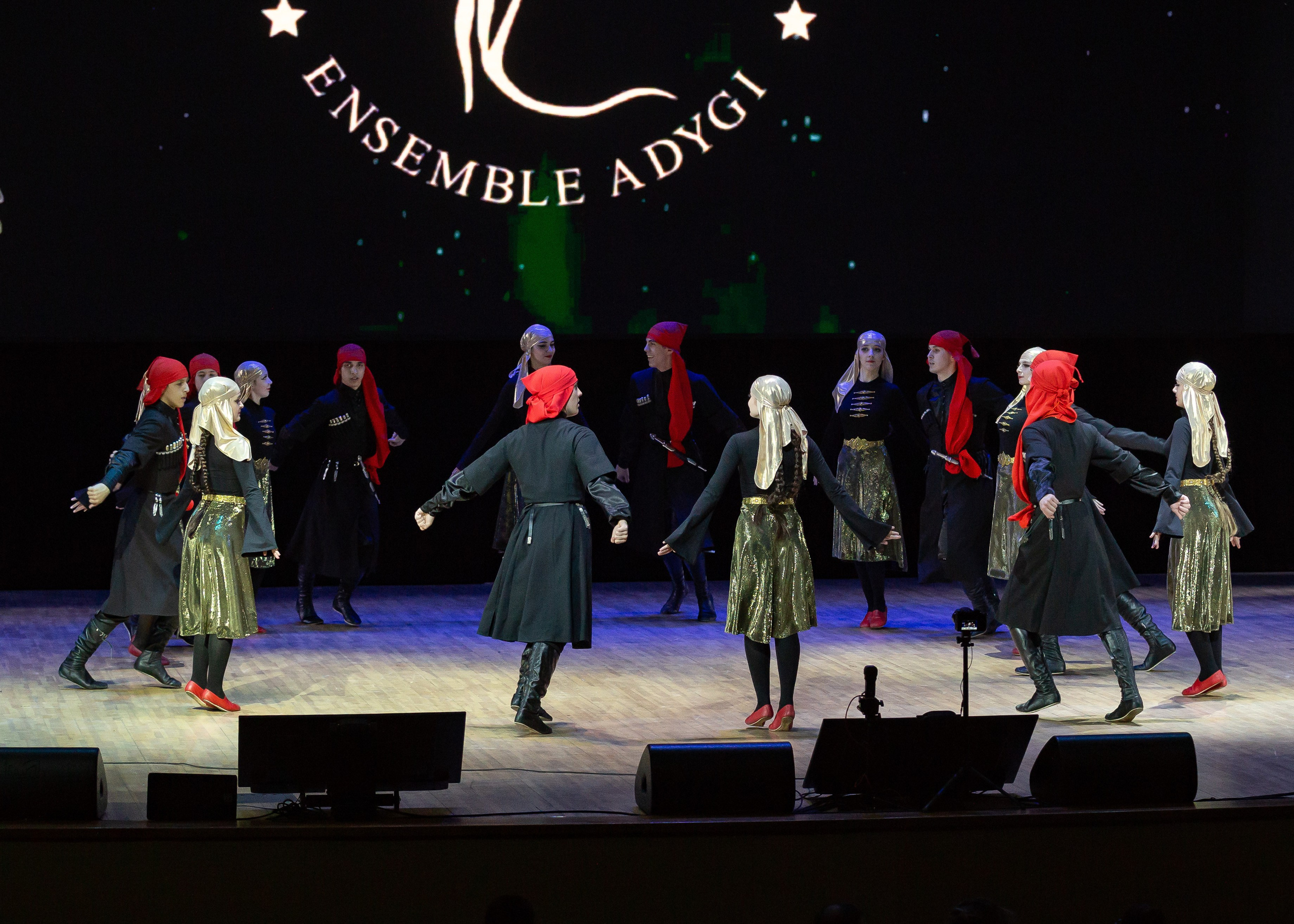 Юбилейный концерт танцевального коллектива «Адыги». Репортажный фотограф в Москве