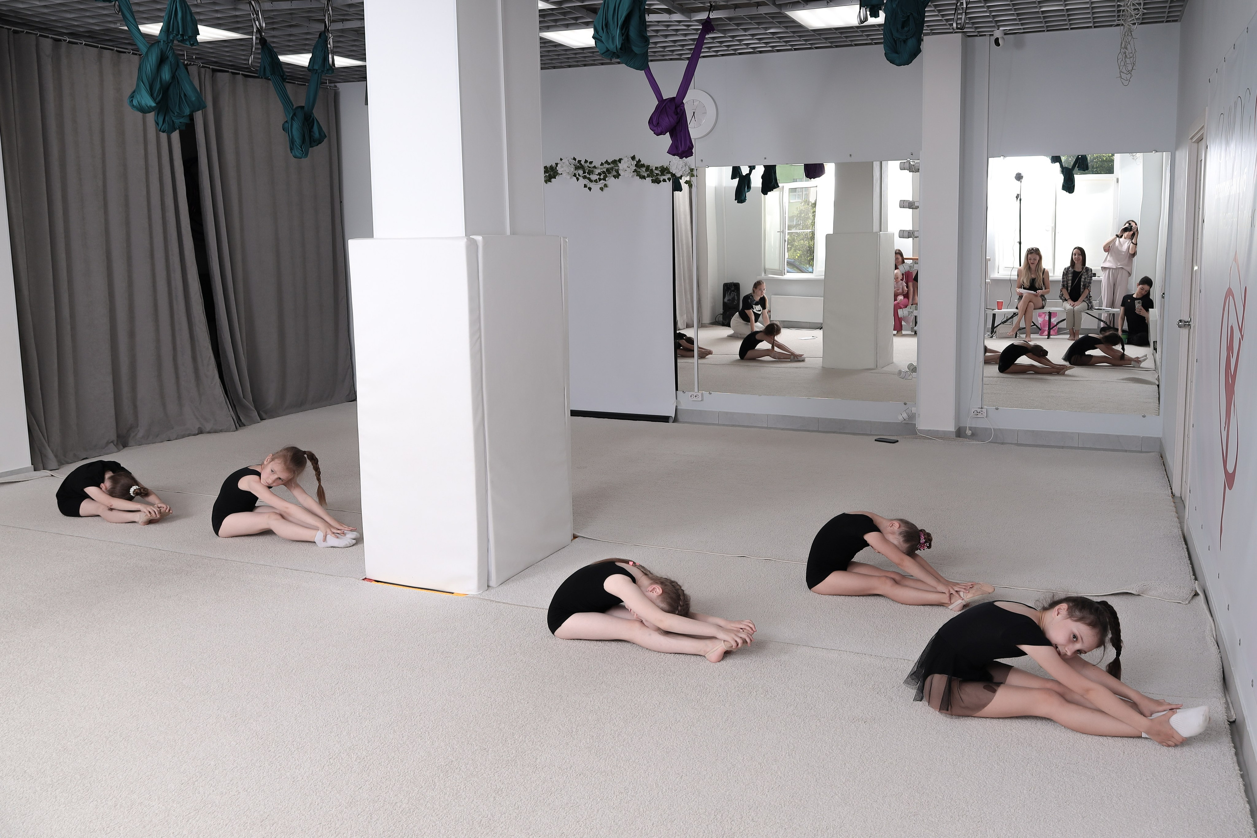 Открытый урок гимнастика. Фотограф Надршина Лилия