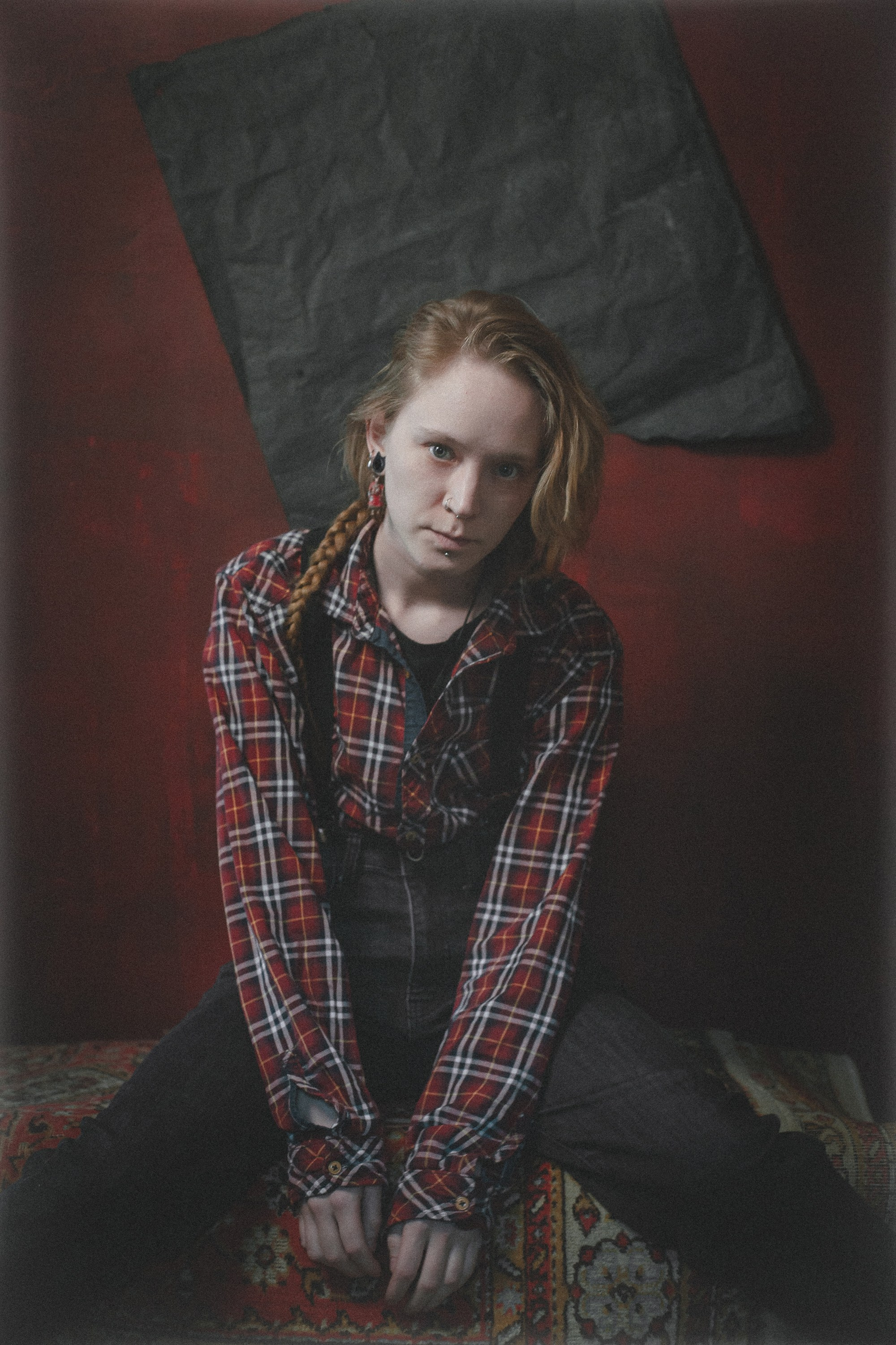 Вика. Домашняя студия. RawCat. Портретная фотография Екатеринбург