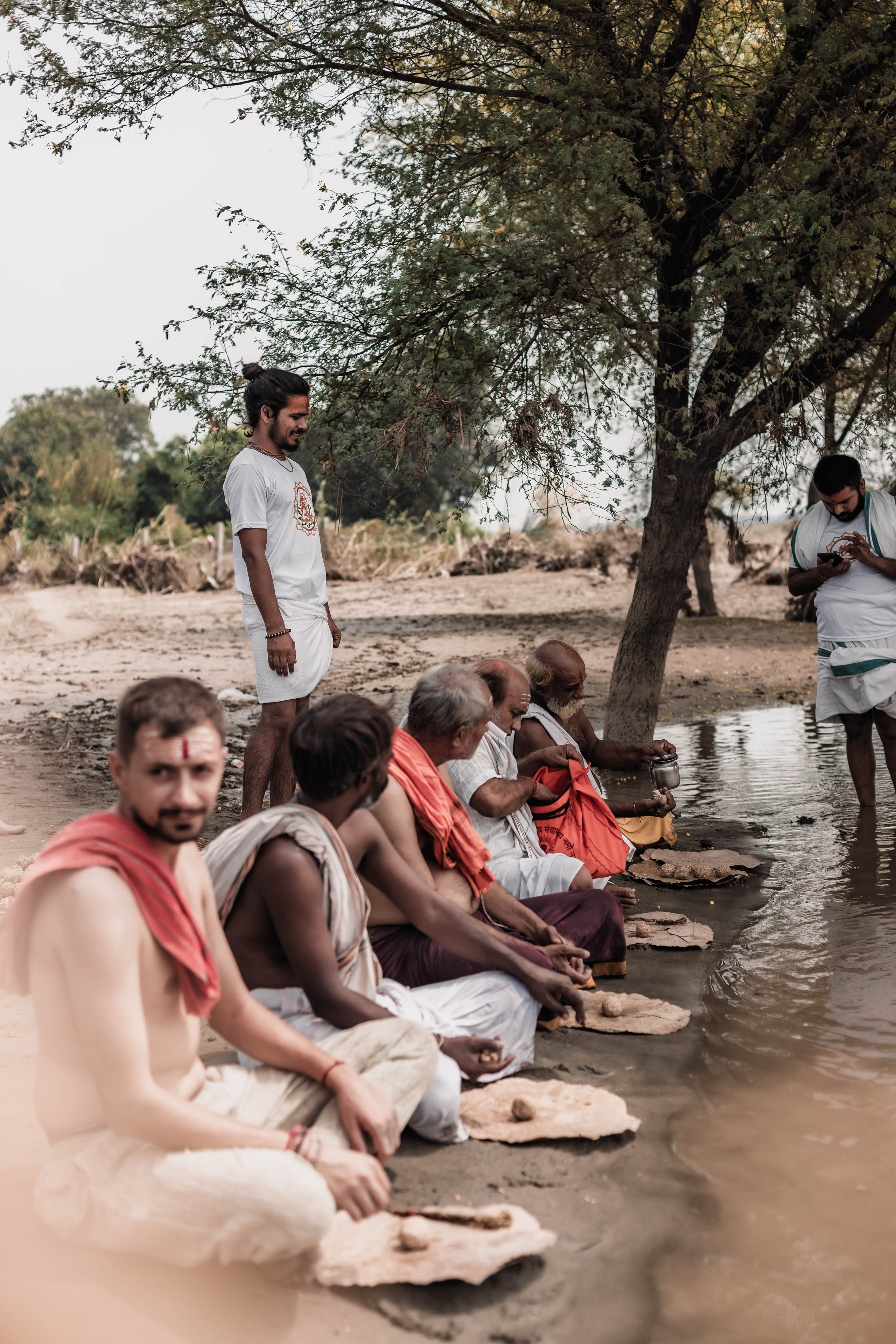 Pitri Paksha yagyas & poojas Devraha Baba ji ashram. Mariam Bagdasaryan