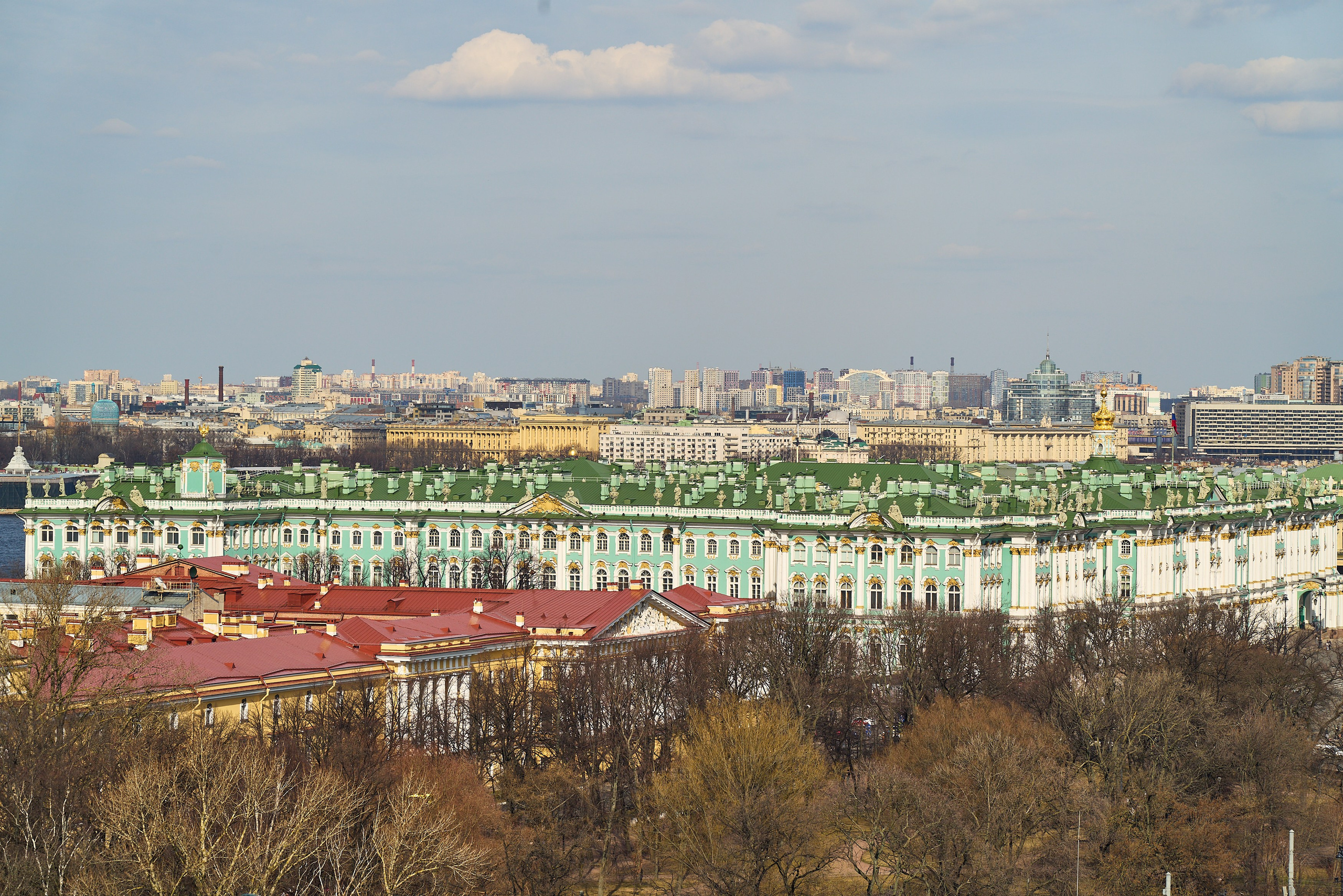 Колоннада Исаакиевского собора