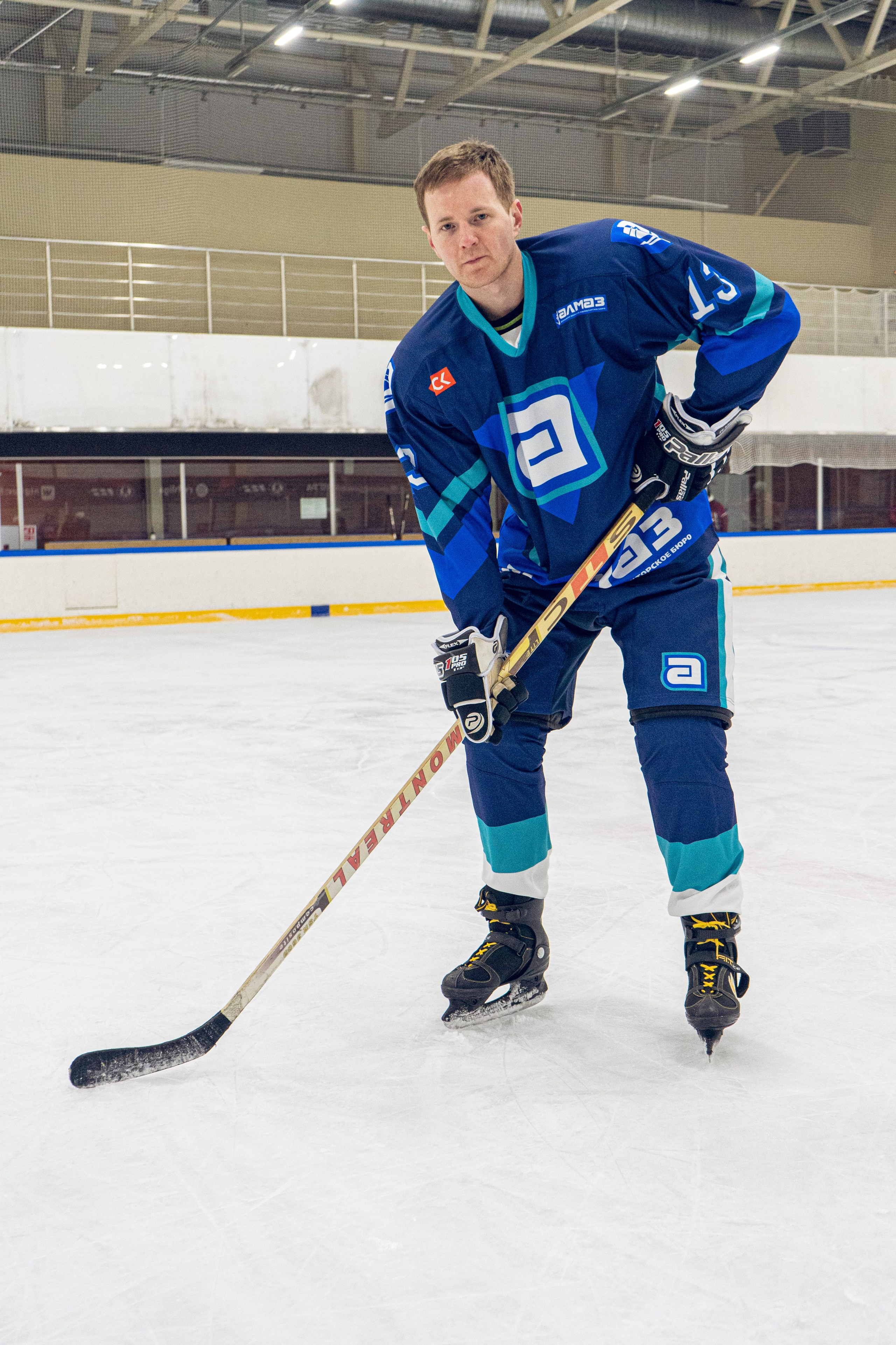 Тренировка по хоккею «ЦМКБ «Алмаз»