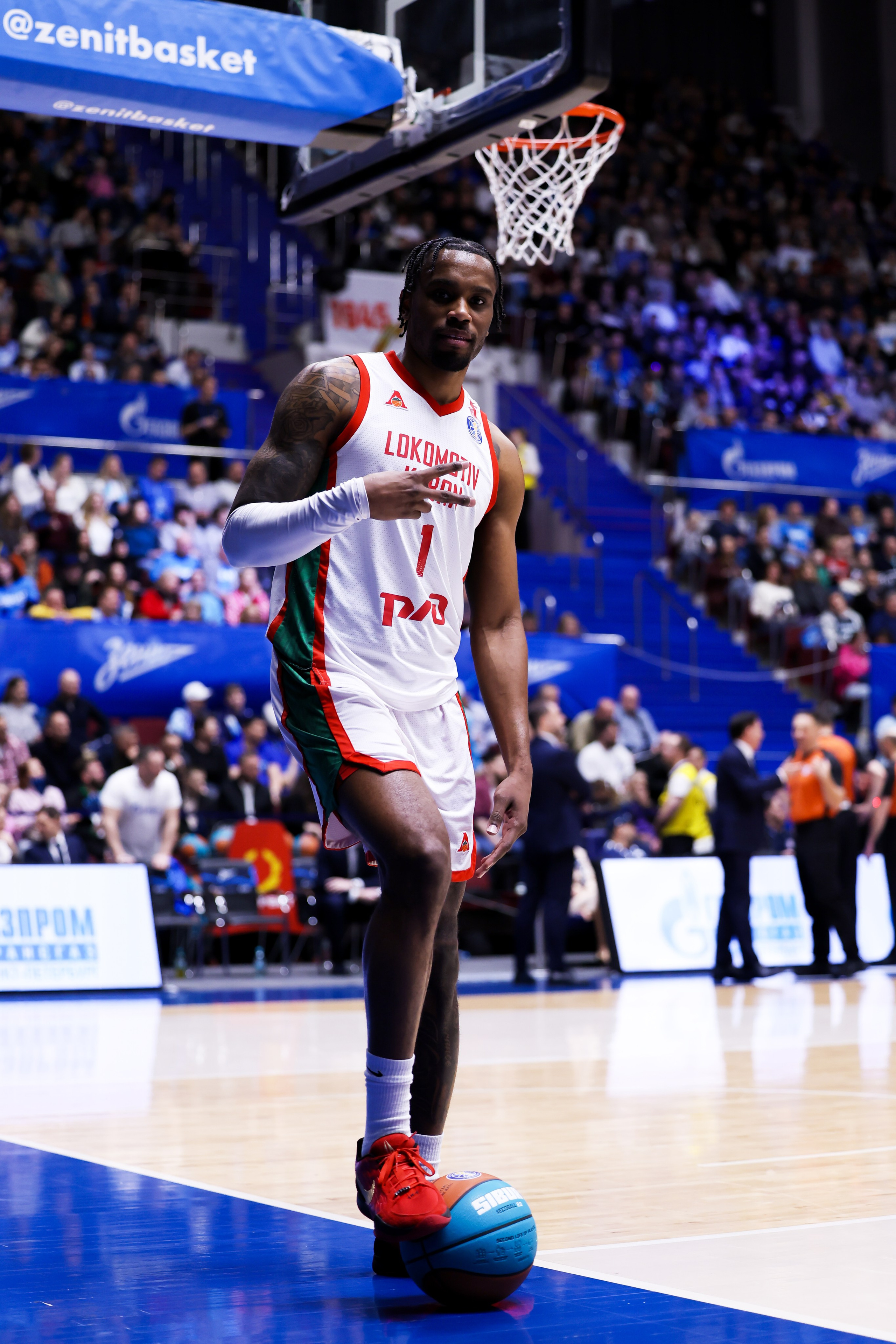 БК Зенит — БК Локомотив-Кубань 07.05.2025. Спортивный и репортажный фотограф Антон Тереханов