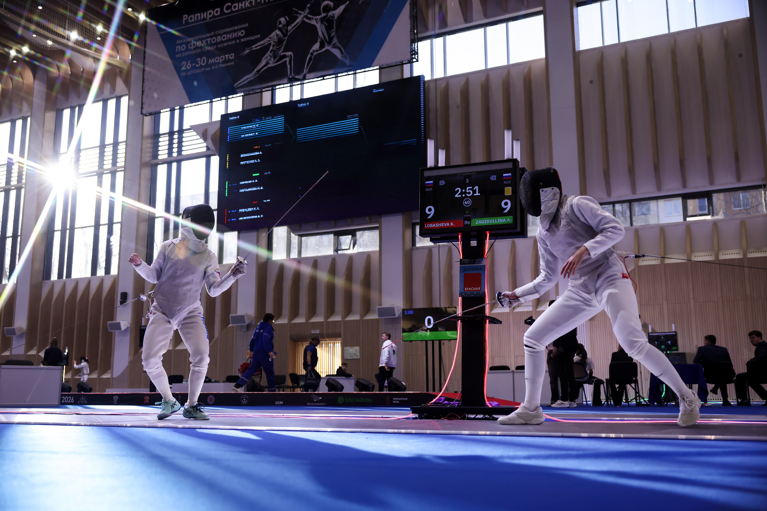 Рапира Санкт-Петербурга 2026 28-30.03.2026. Спортивный и репортажный фотограф Антон Тереханов