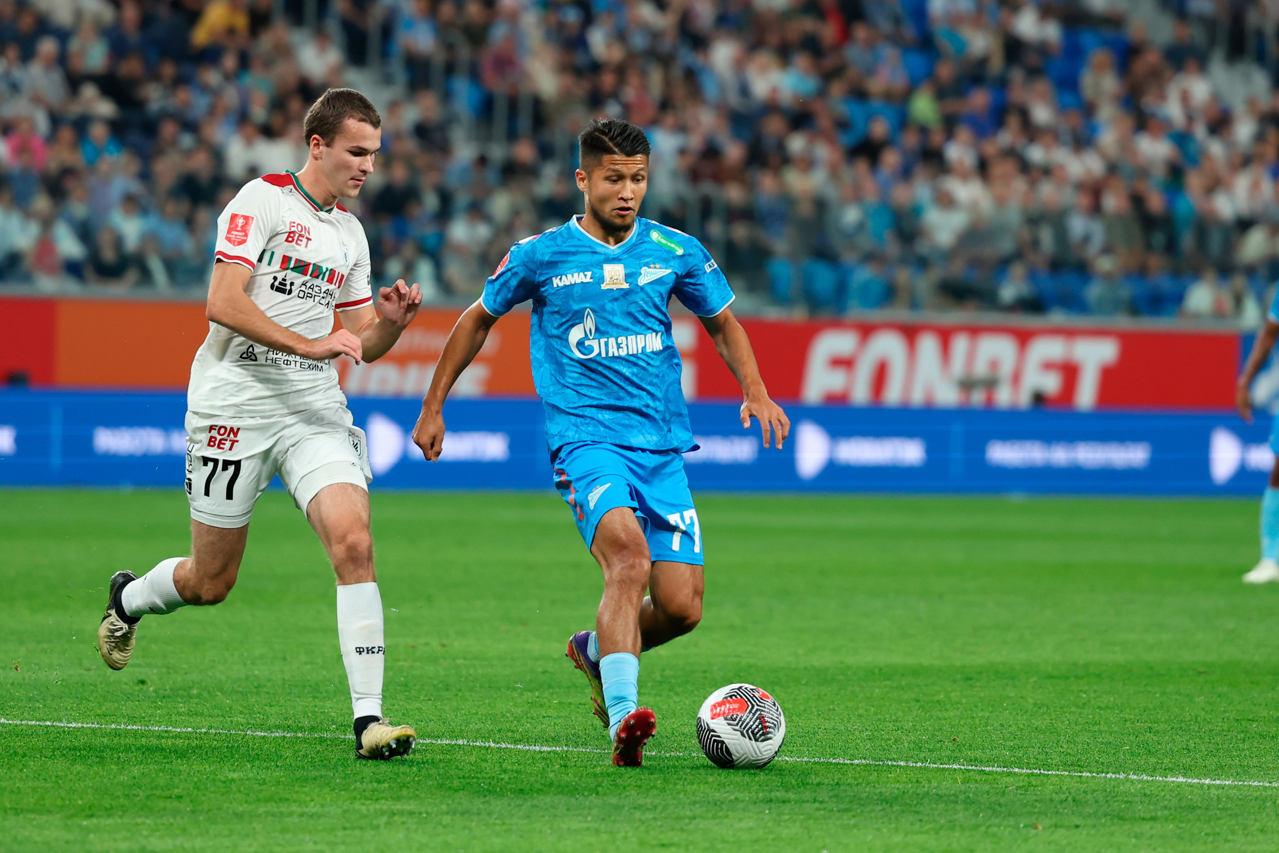 Зенит-Рубин Кубок России по футболу 2024/25 17.09.2024. Спортивный и репортажный фотограф Антон Тереханов