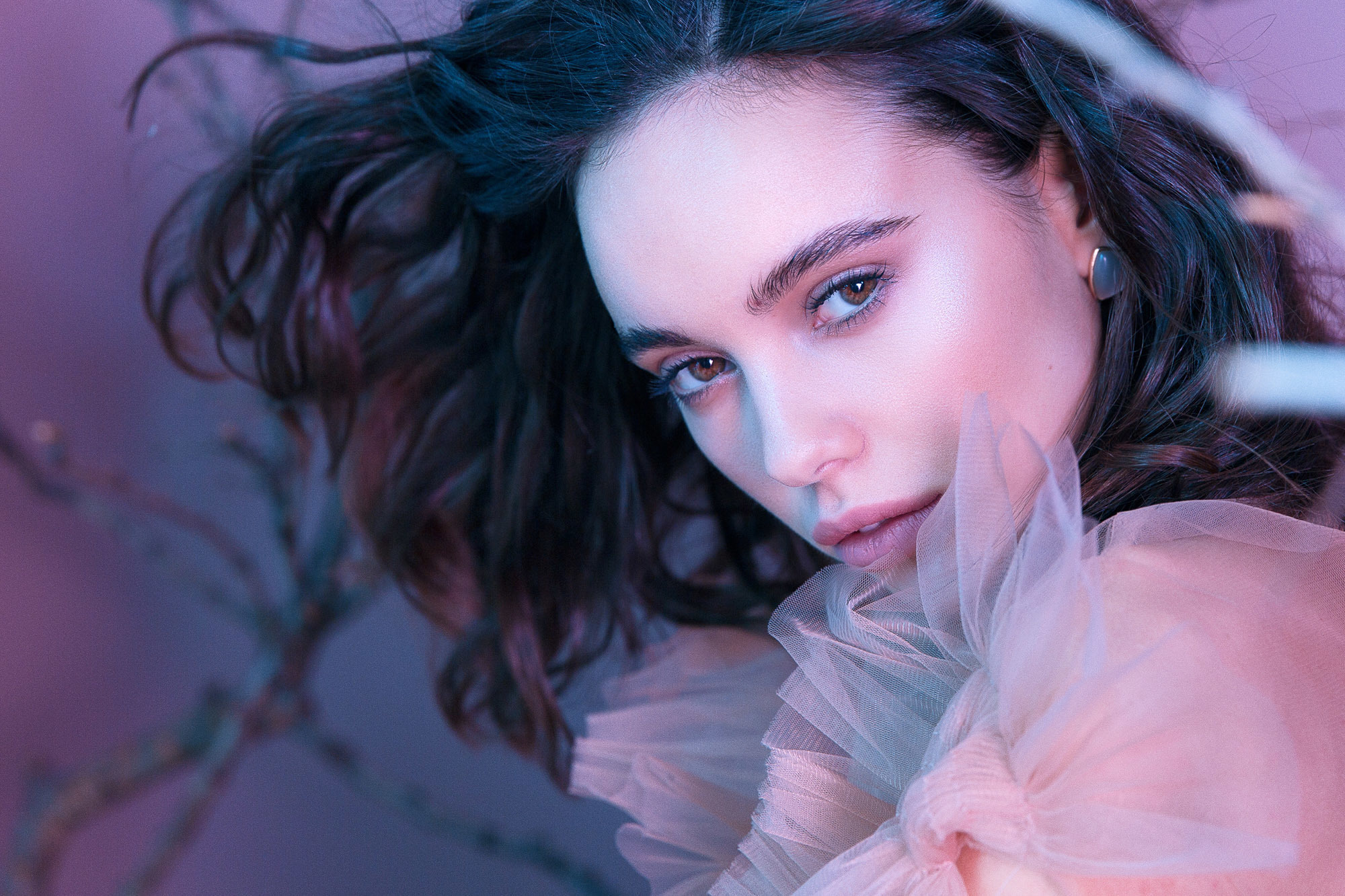 Необычная фотосессия в студии