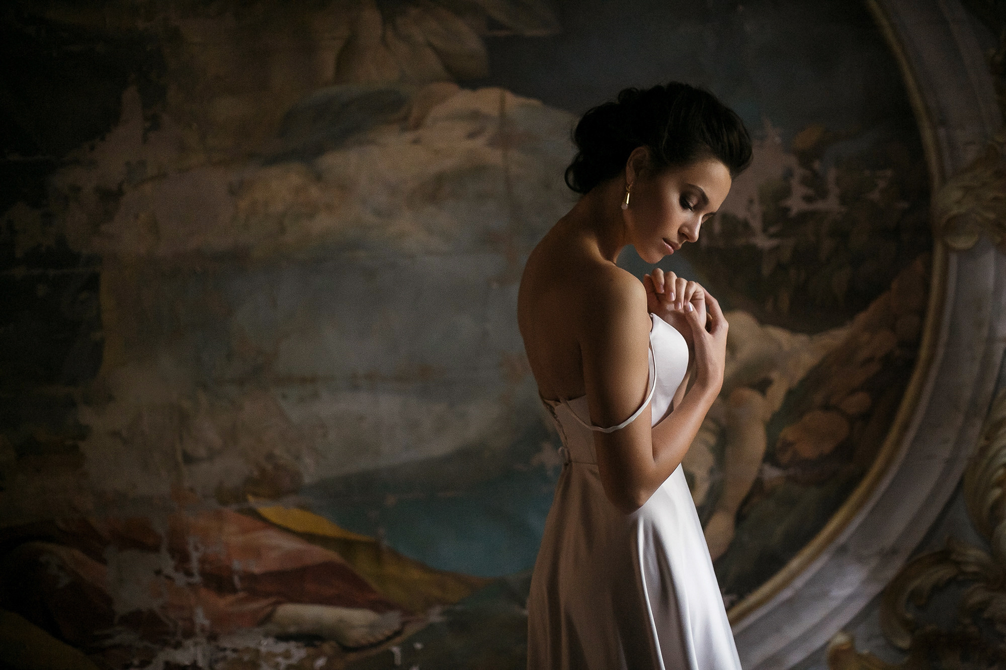 Фотосессия в усадьбе в стиле эпохи Возрождения