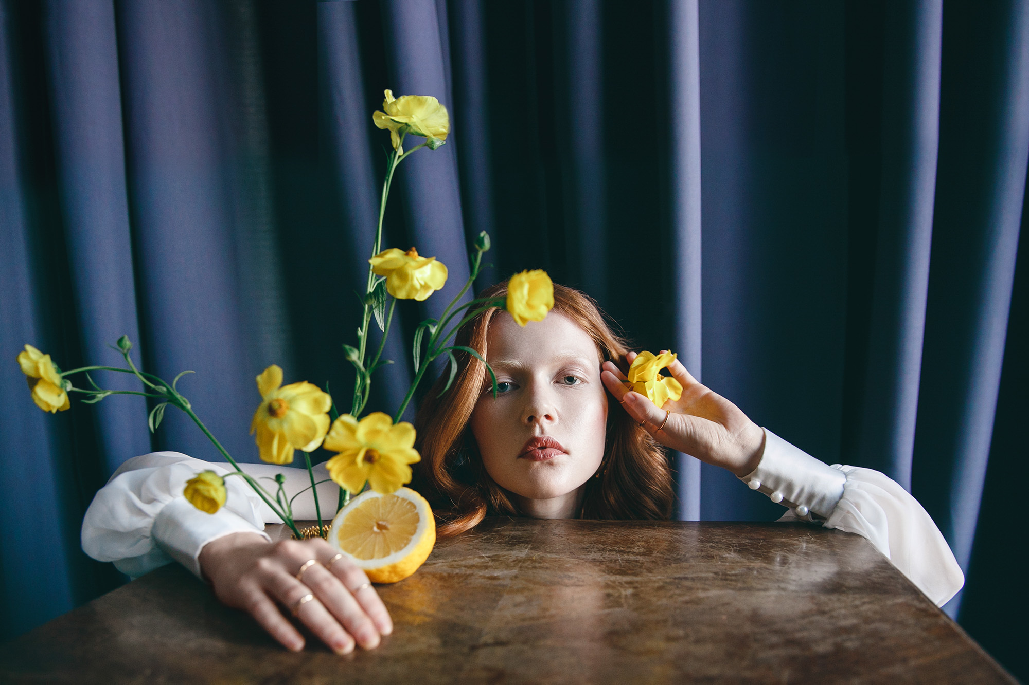 Стильная фотосессия в студии