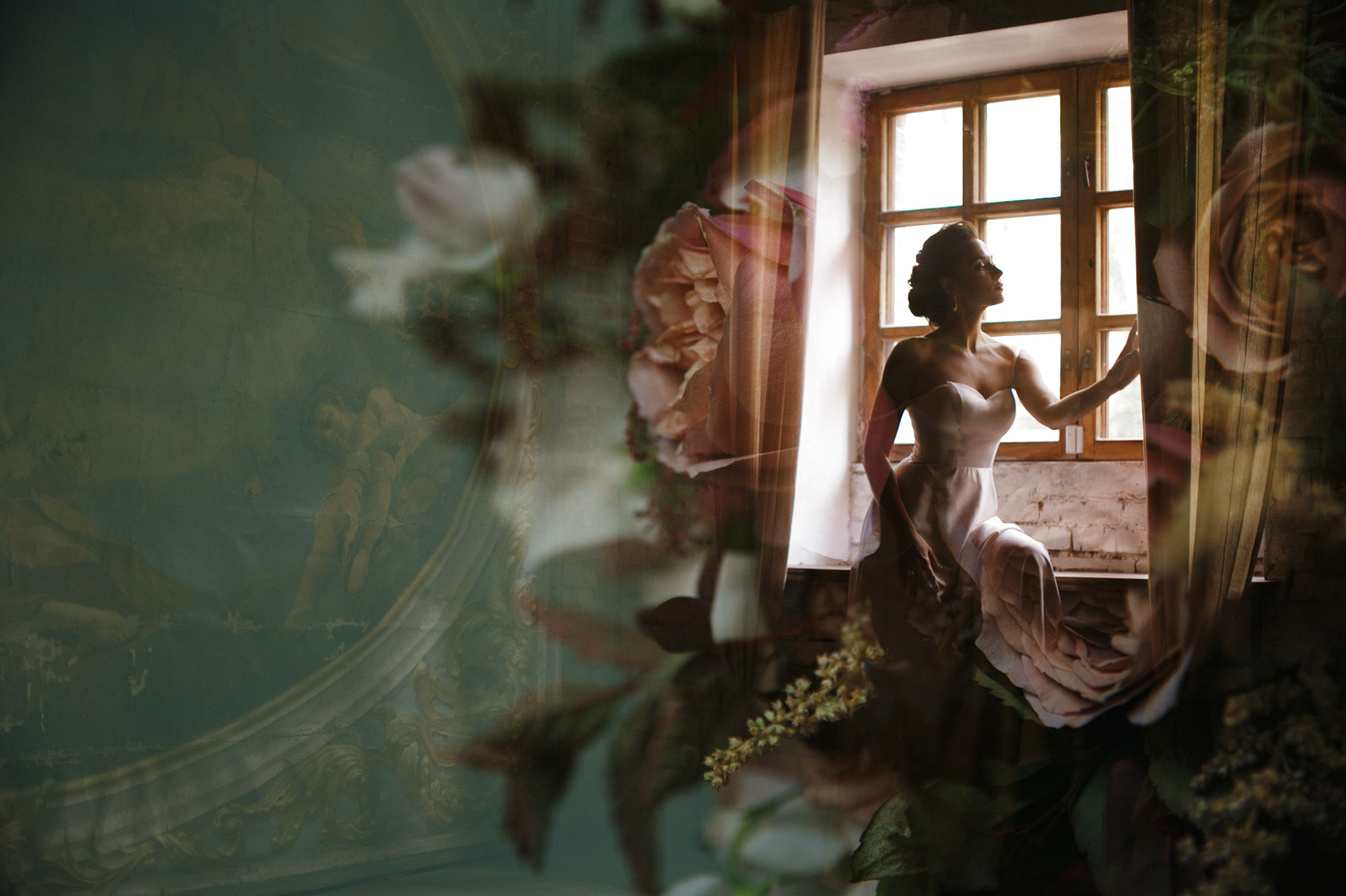 Фотосессия в усадьбе в стиле эпохи Возрождения