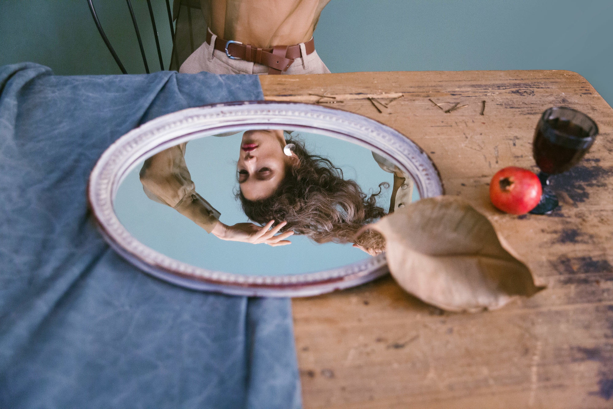 Необычная фотосессия в студии