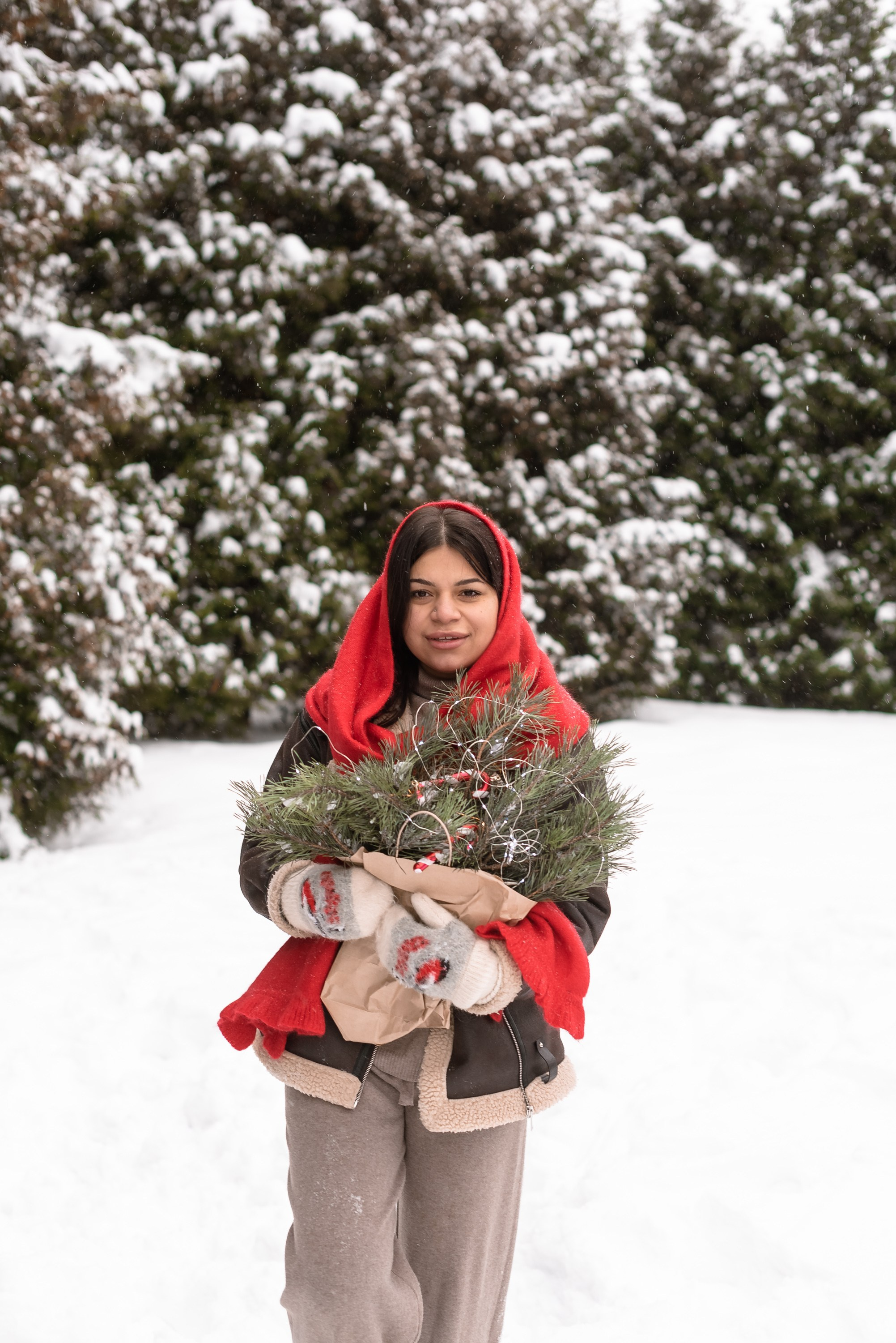Зимняя прогулка Софии. Фотограф Тула творческие фотосессии недорого Ольга Ромашина