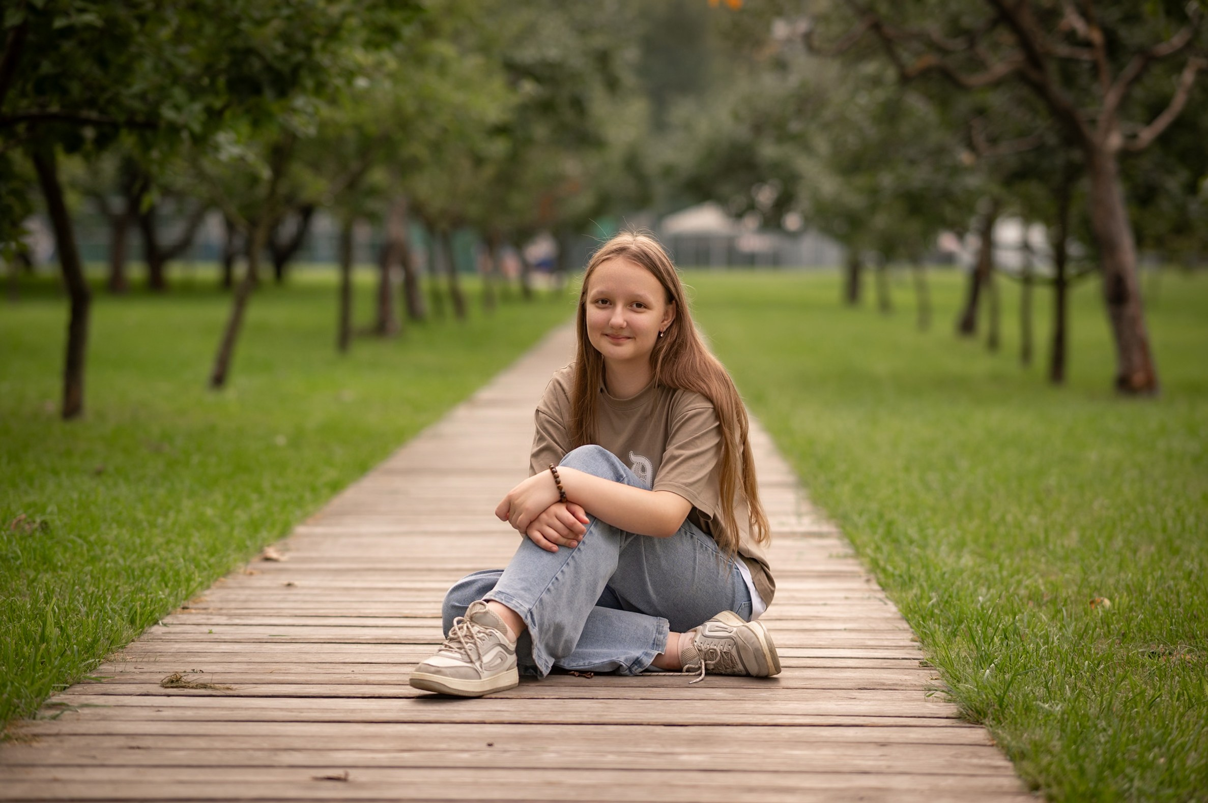 Оля на ВДНХ