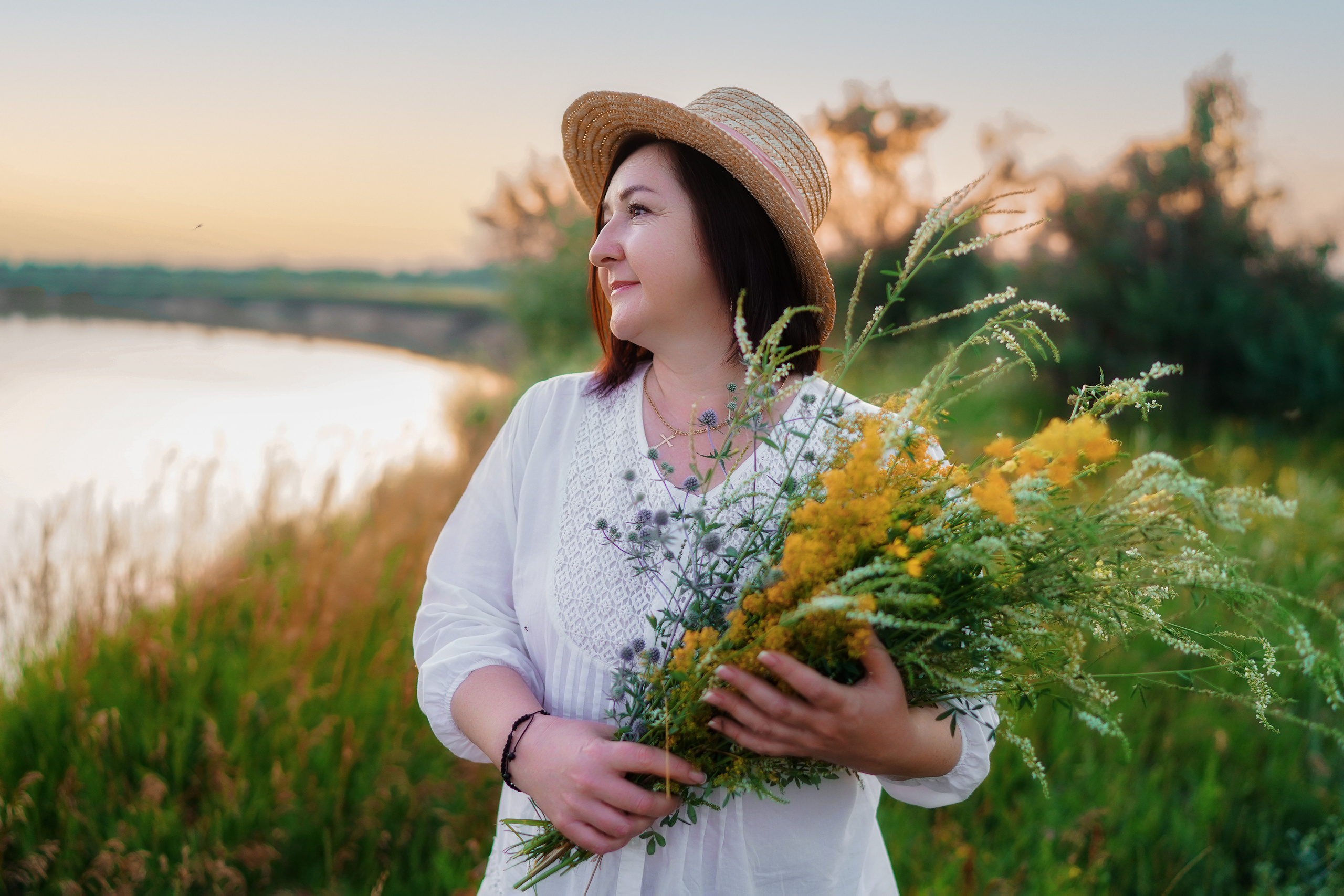 Съемка на восходе солнца