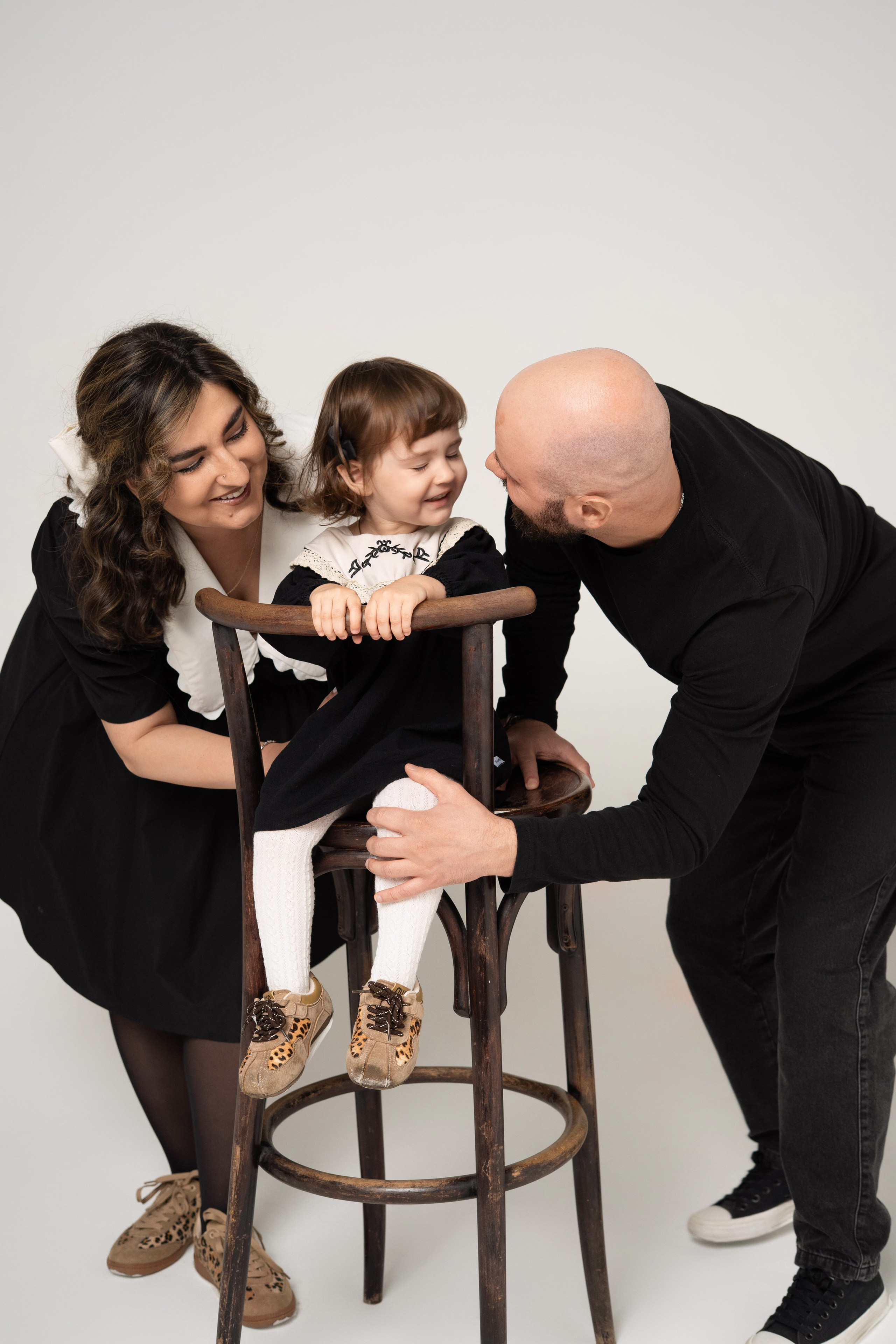 Семейная фотосессия в студии. Профессиональный Фотограф в Сочи Марина Ситкина