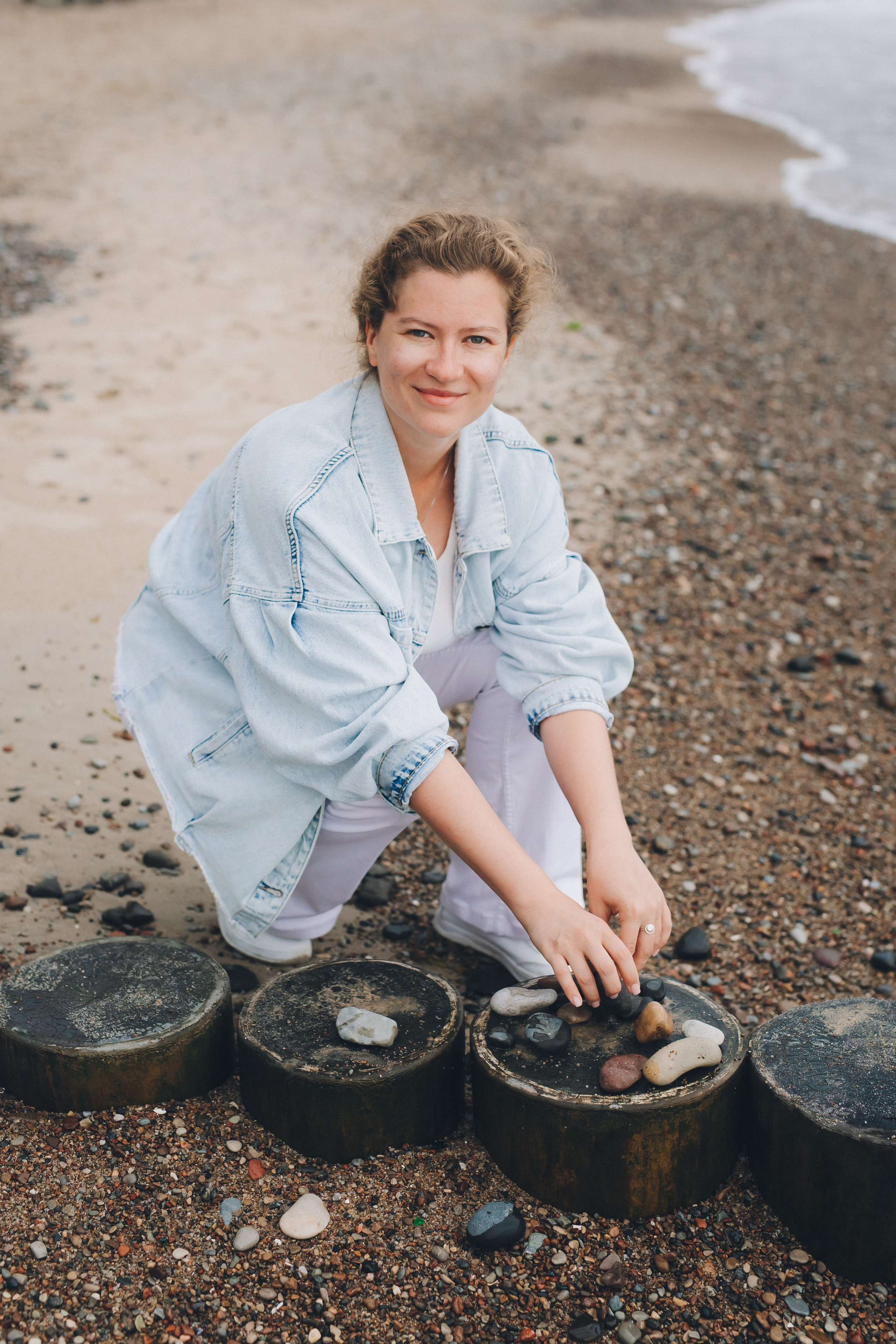 Мария и фотопрогулка в ненастную погоду. Фотограф Зеленоградск Красильникова Елена