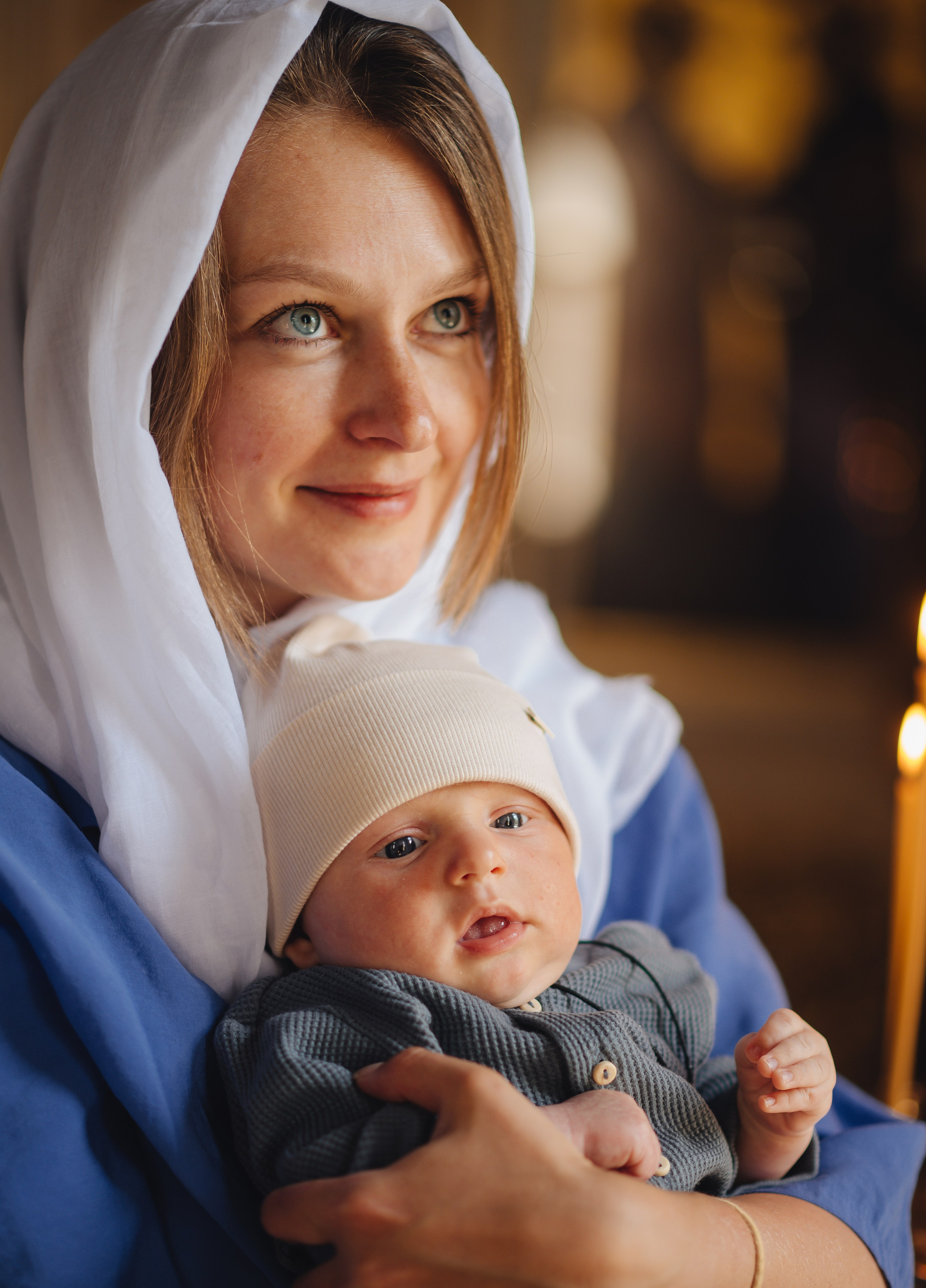 Таинство Крещения Мирона. Семейный, детский и свадебный фотограф в Черкесске Виктория Голубенко
