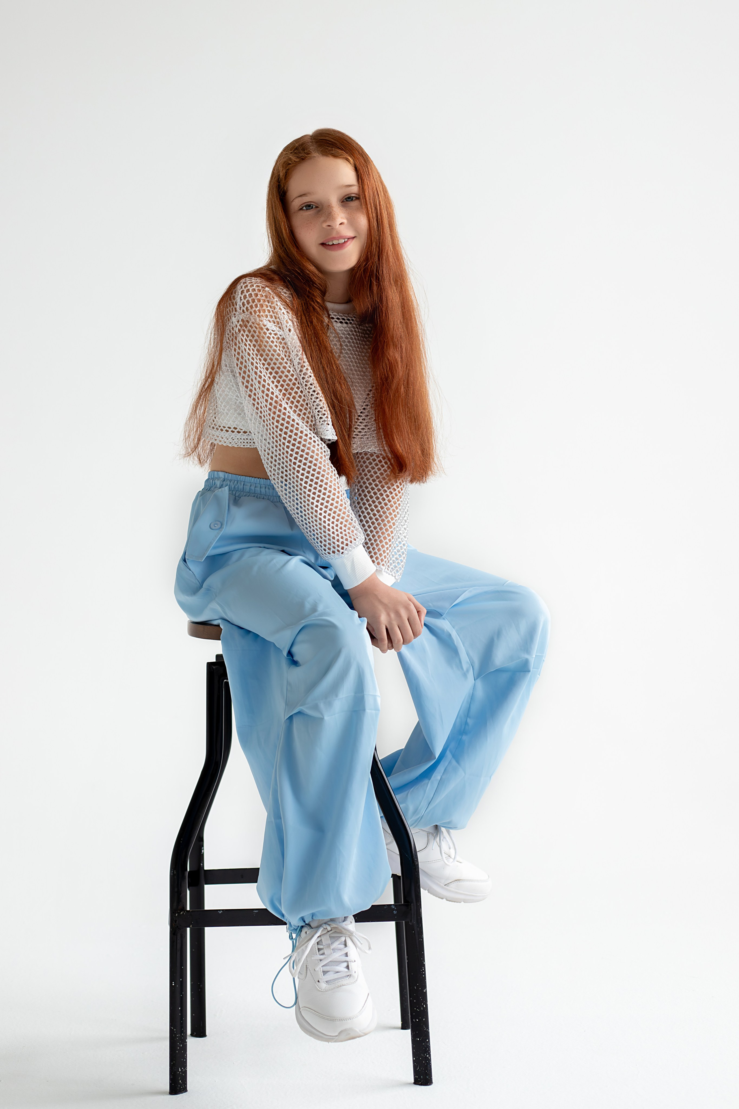 Циклорама. Модельное портфолио. Фотограф в Москве