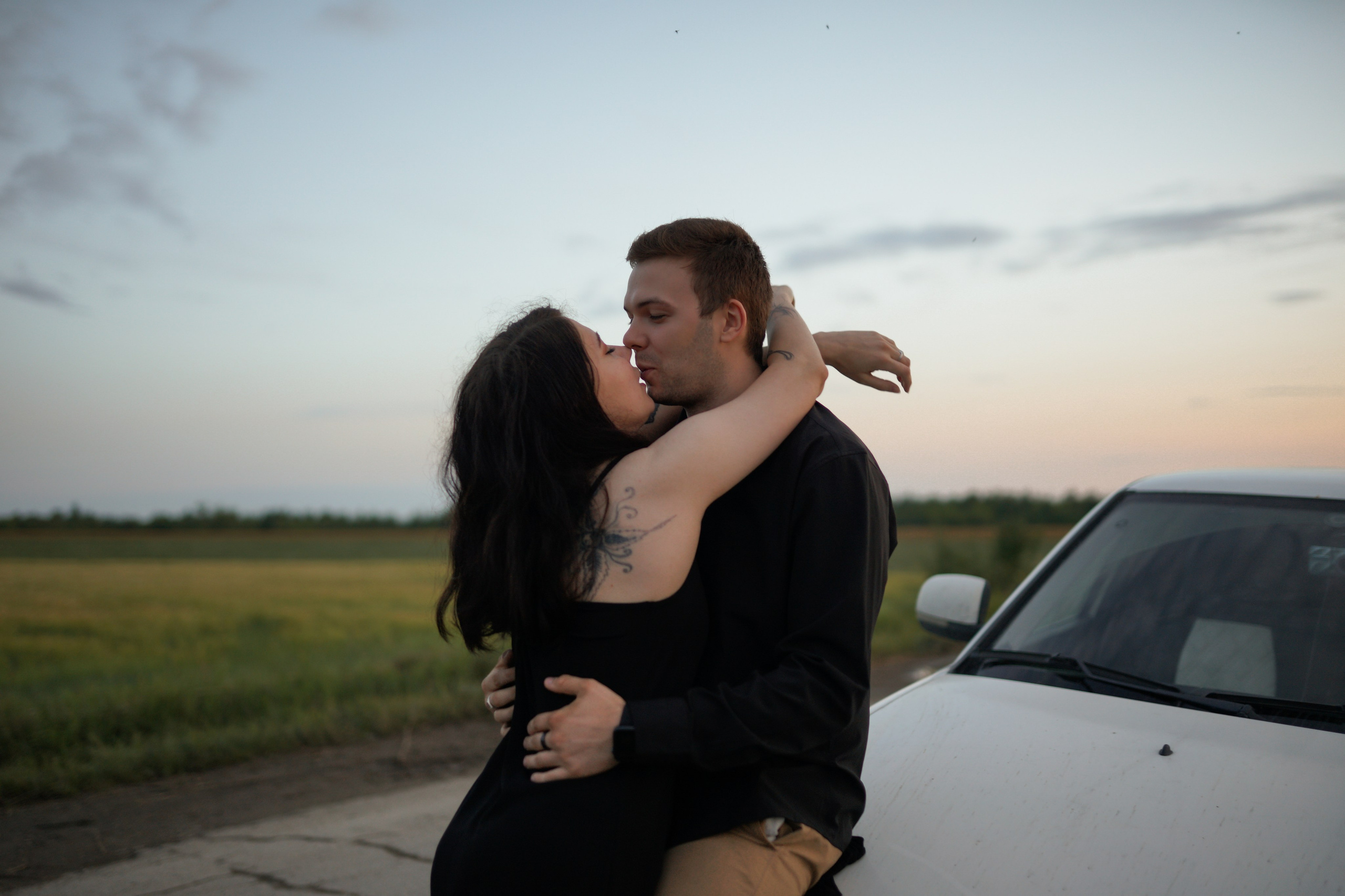 Поздний закат