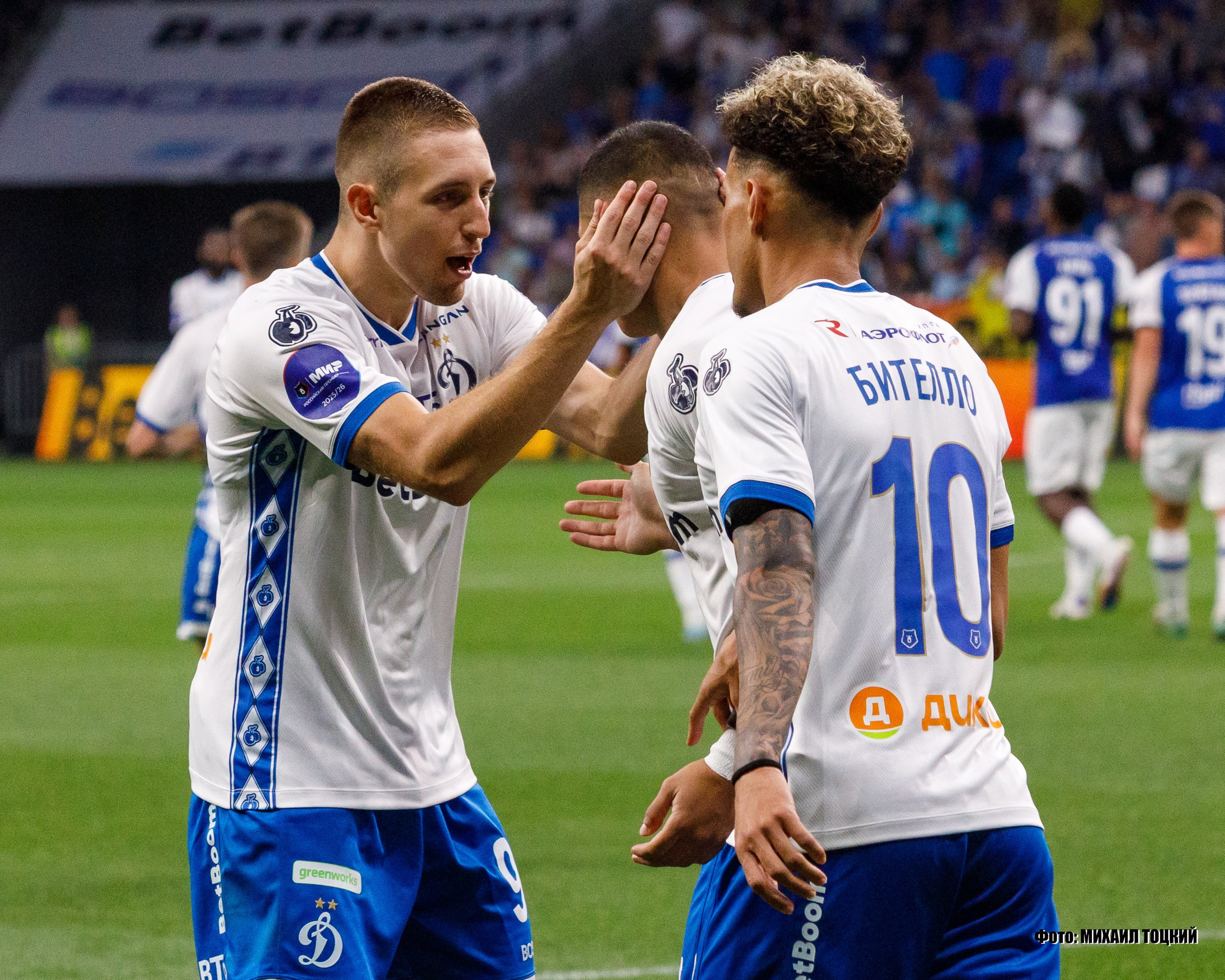 Фоторепортаж. РПЛ 1 тур. Динамо — Балтика. Михаил Тоцкий портретный и репортажный фотограф в Москве