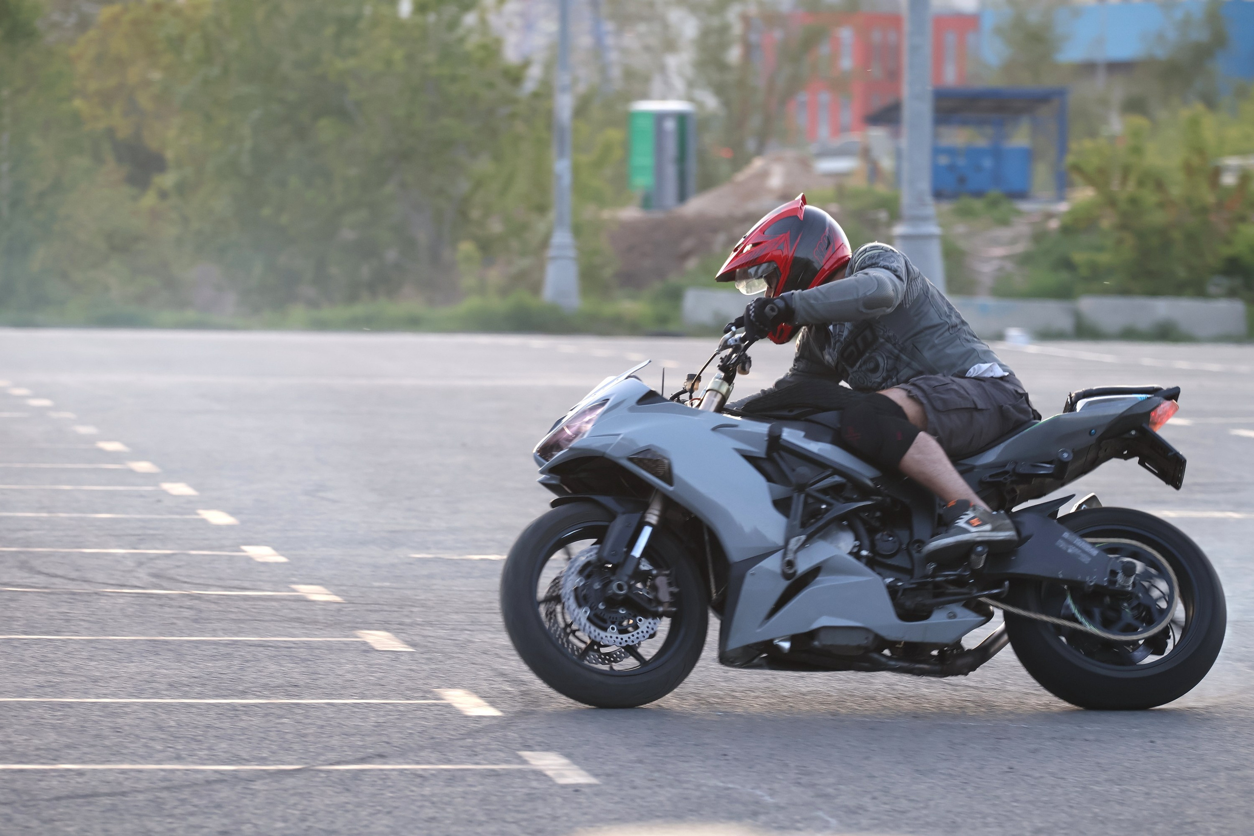 Мотоучебка. Занятия на площадке. Спортивный и репортажный фотограф Ермакова Светлана