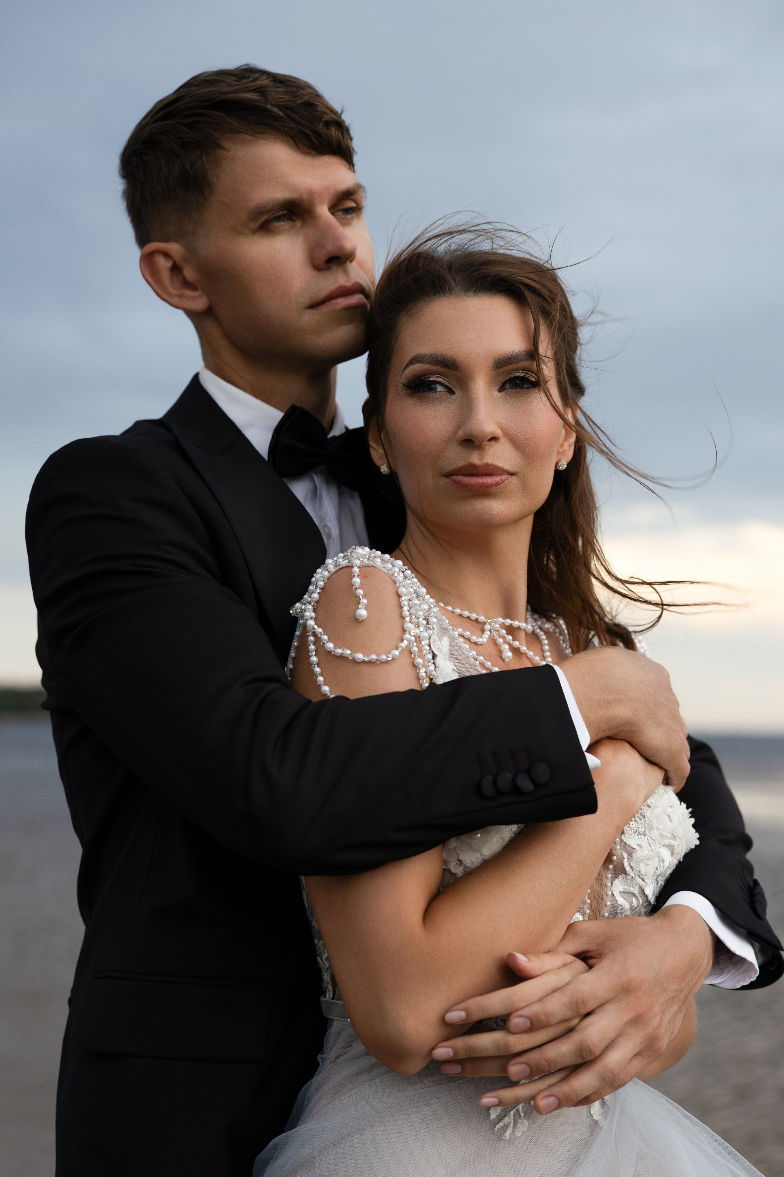 Свадебный ужин для двоих на берегу Финского залива. Фотограф в Санкт-Петербурге Вагнер Юлия