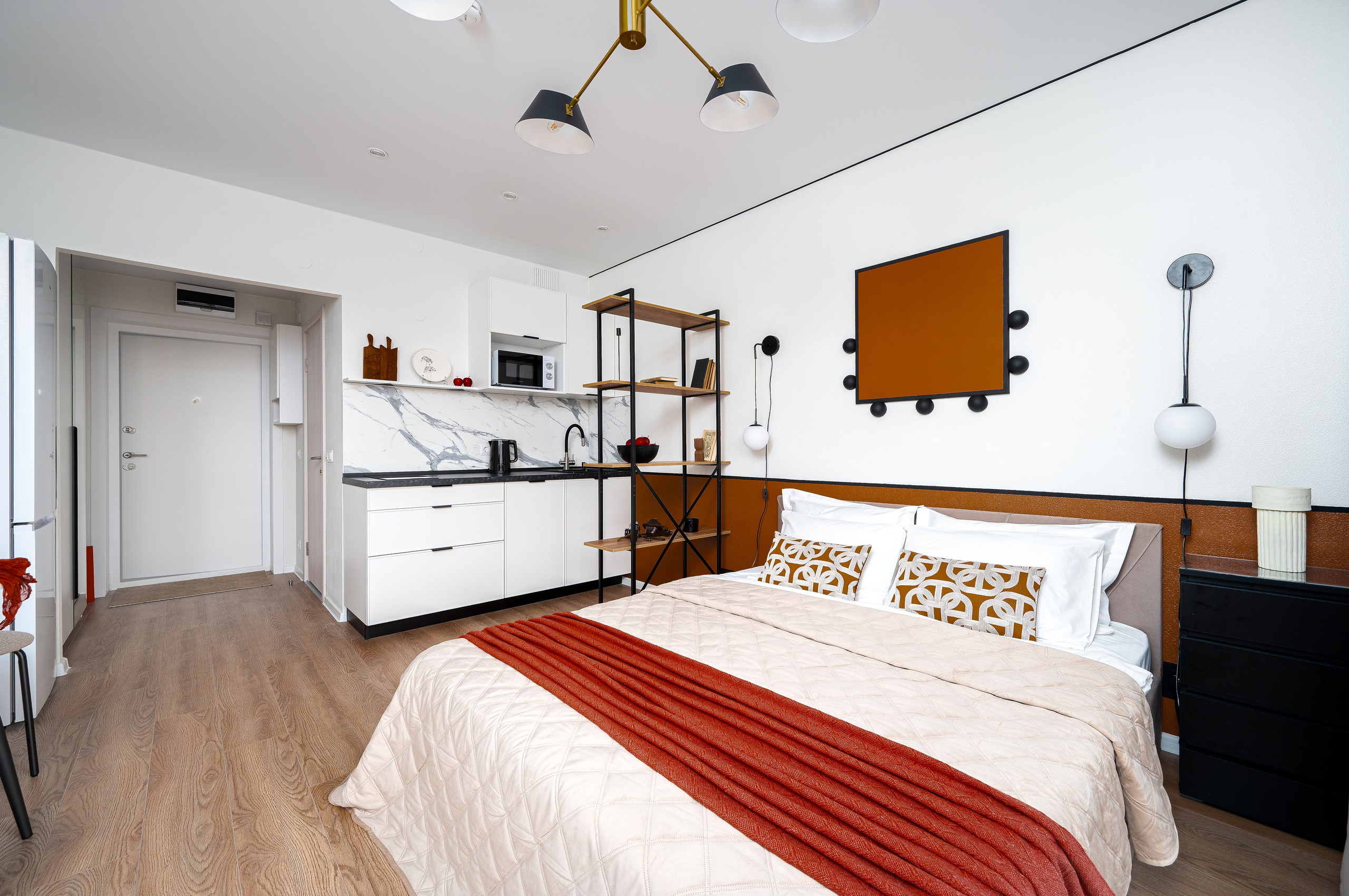 Студия на Кантемировской. Интерьерный фотограф. Фото- видеосъемка недвижимости Санкт-Петербург