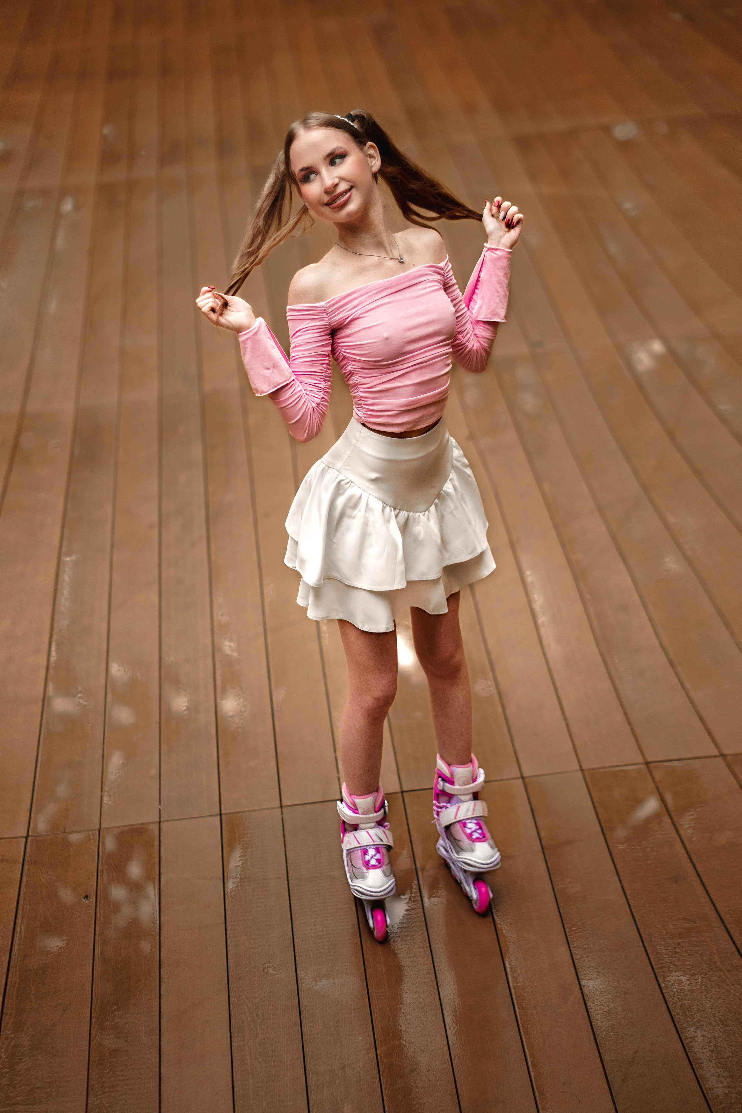 Прогулка на роликах, с куколкой Анютой 🛼. Фотограф Андрей Чеботок (Белгород, Курск, Воронеж, Старый Оскол)