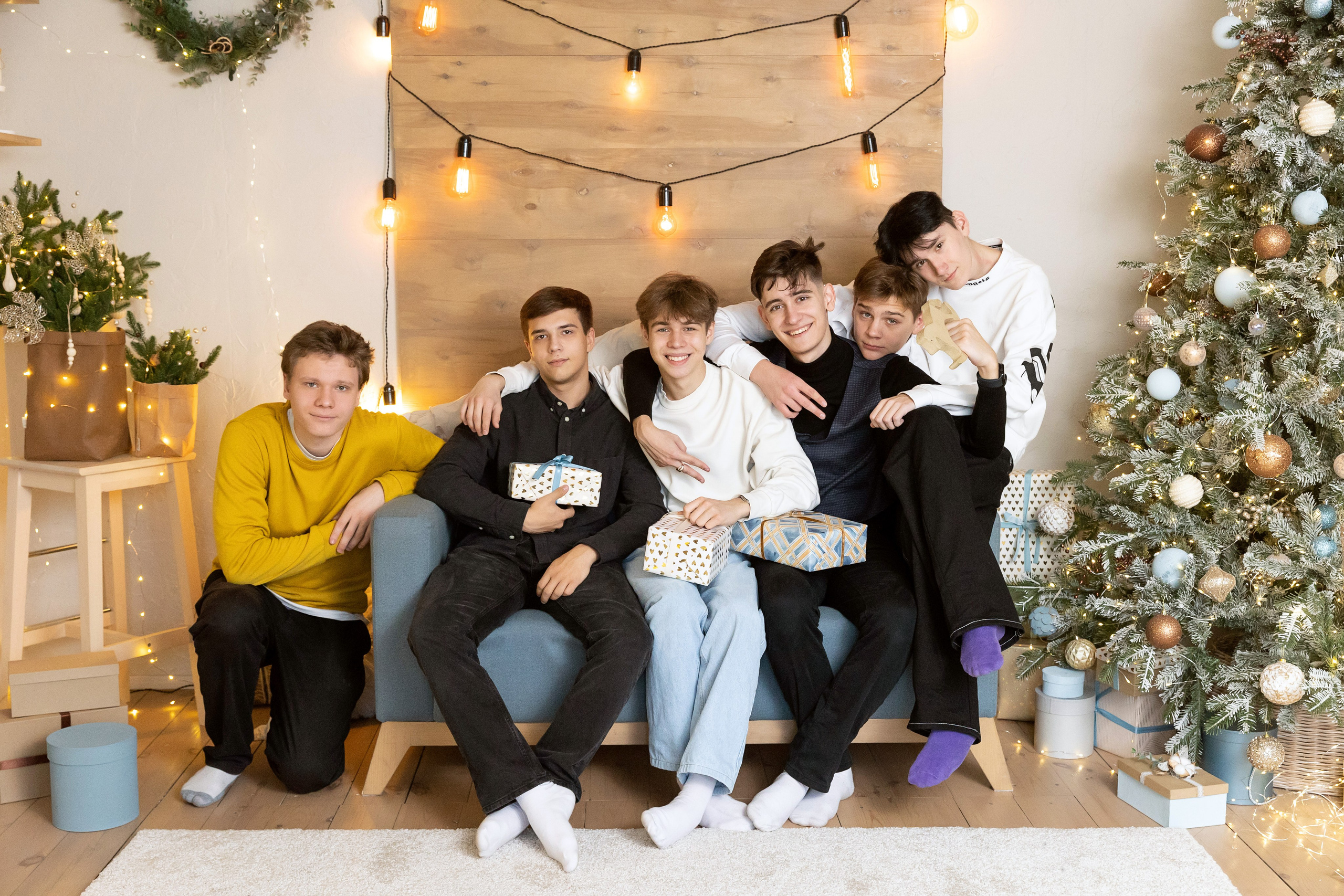 Новогодняя фотосессия 11Б. Семейный, детский, школьный фотограф в Благовещенске Яна Белоусова