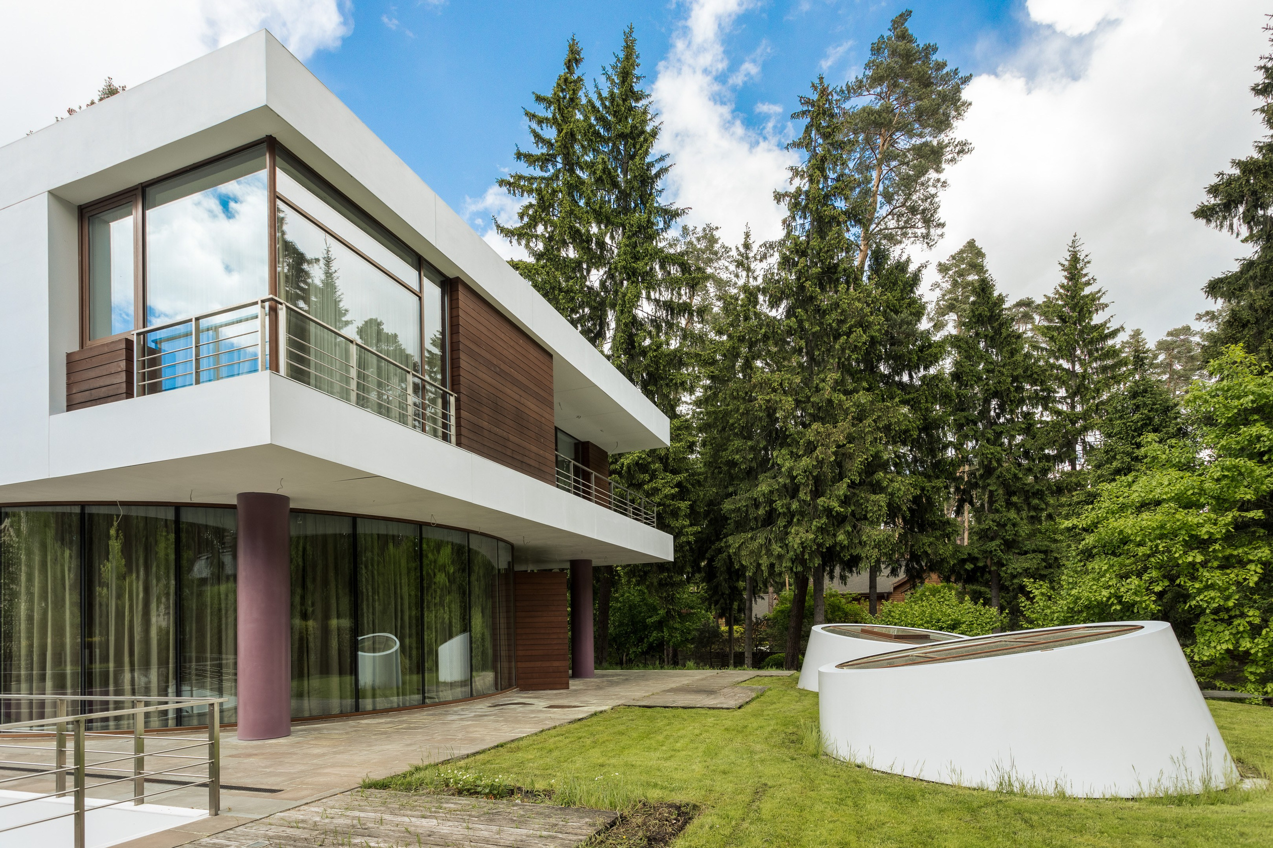 Частный дом с бассейном. Андрей Дунин | Предметная, портретная и интерьерная съёмка